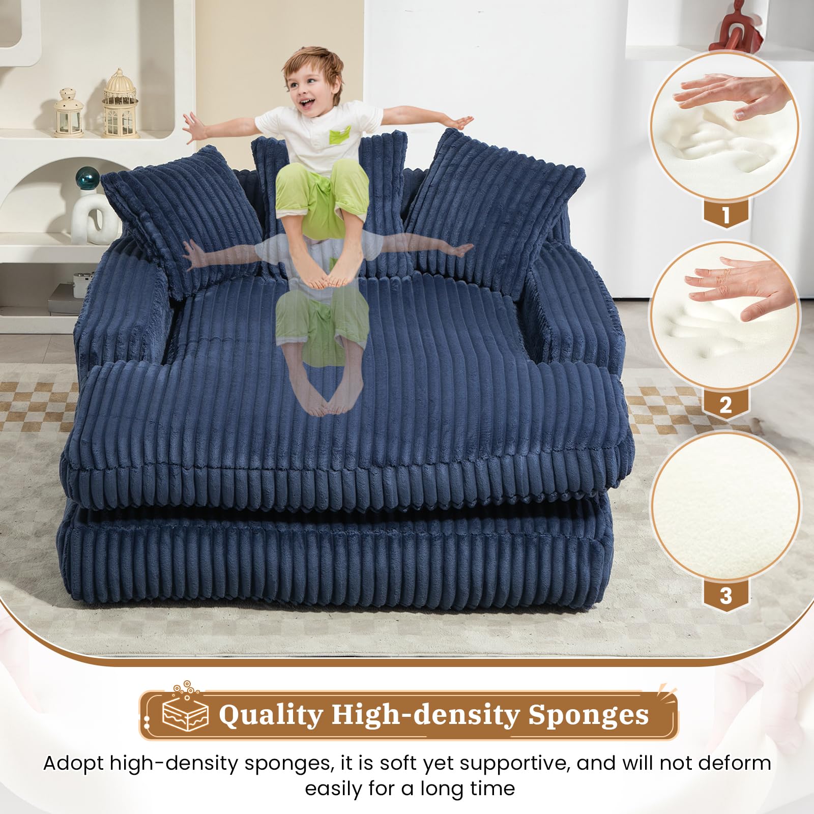 Folding Chaise Lounge Chair Oversized Chaise Longue Chair Indoor