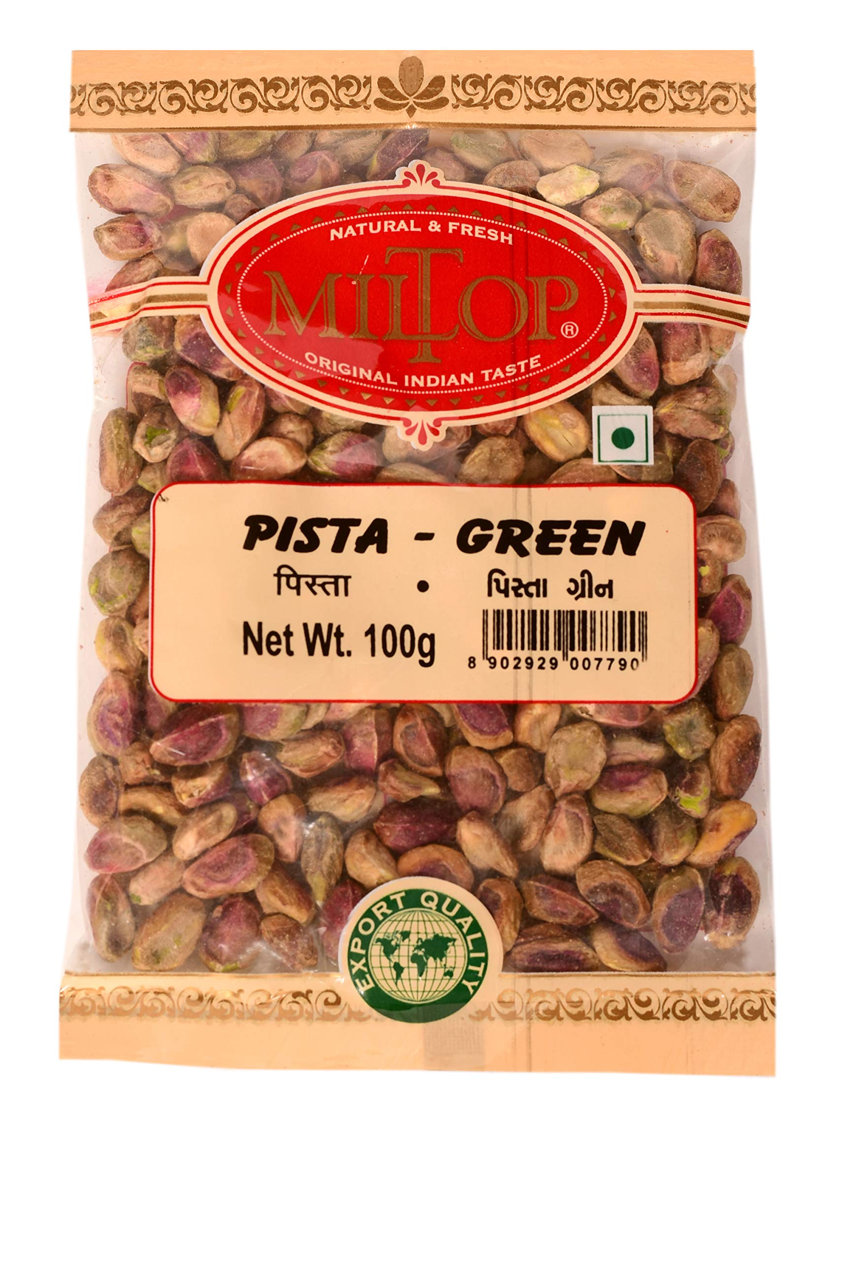 Miltop Green Pista Kernel Without Salt 100 g (B08PD6G8D5) Amazon Price History, Amazon Price Tracker