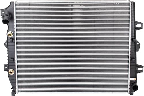 Miniatura 200 de TRQ Radiador de 1 Fila Compatible con 06-09 Chevrolet Trailblazer V8 6.0L 06-08 Trailblazer V8 5.3L 03-06 Trailblazer EXT V8 5.3L 05-09 GMC Envoy V8