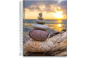 Tools4Wisdom Zen Sunset 8.5x11 2024-2025 Hardcover Planner