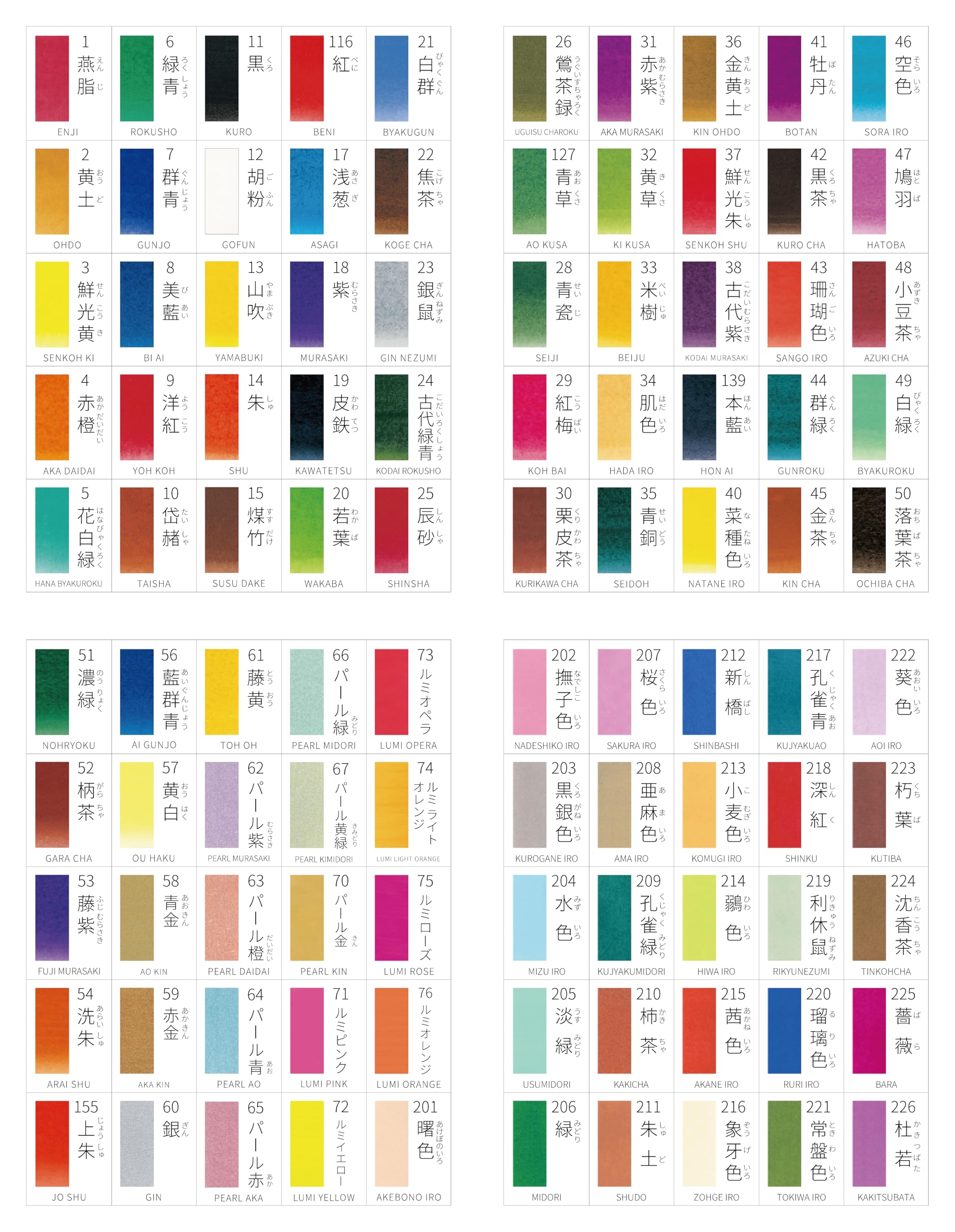 Amazon | 吉祥 日本画用絵具 角顔彩 上製 100色 | 絵具 通販