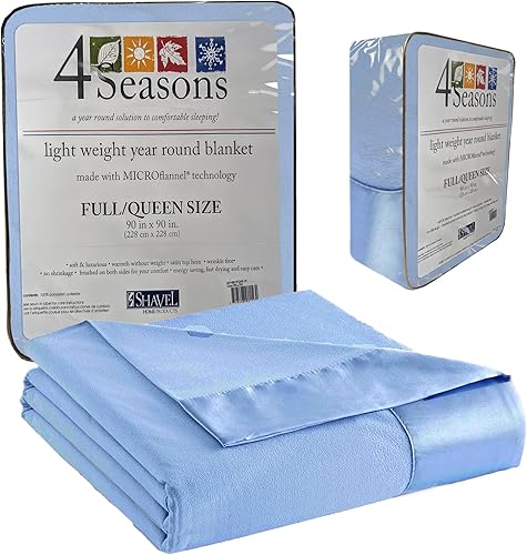 Shavel Home Products Manta ligera de microfranela tamaño matrimonialqueen para todas las estaciones, lavable y secar a máquina, sin pelusas, 90 Shavel Home Products Manta ligera de microfranela tamaño matrimonialqueen para todas las estaciones, lavable y secar a máquina, sin pelusas, 90