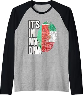 Mexican and Belarusian Mix Heritage Flag Raglan Baseball Tee