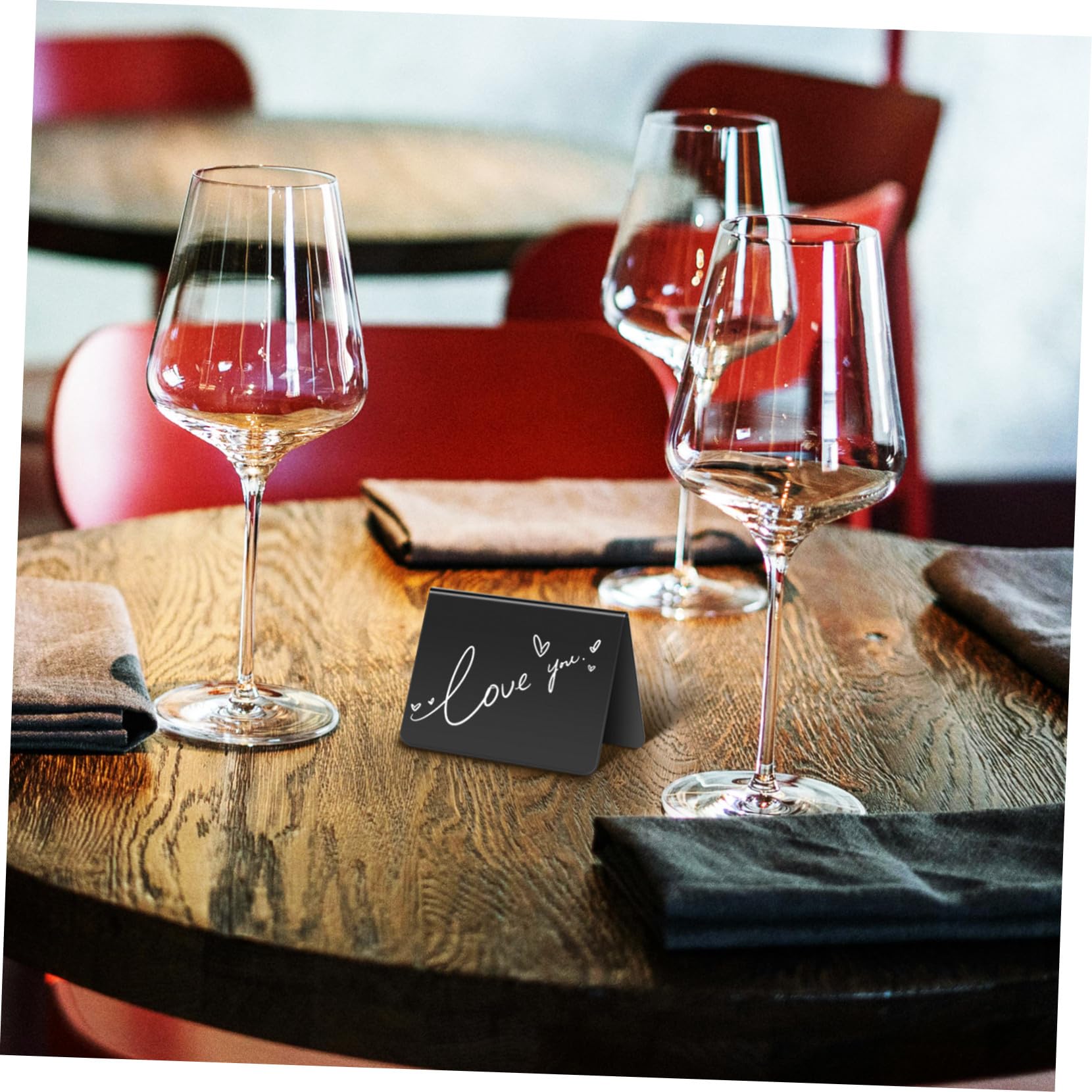 40 Stück Teiliges Mini Kreidetafel Kleine Schwarze Schiefertafeln zum Beschriften Buffet und Food Display Schilder für Party Hochzeit Tischdekoration Abwischbar Praktisch und