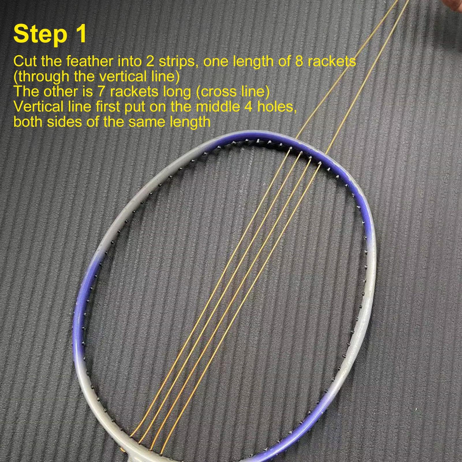 Máquinas y herramientas para encordar tenis, herramientas de abrazadera para encordar inicio de bádminton | Juego de herramientas de abrazadera profesional de alta resistencia | Accesorios de raqueta