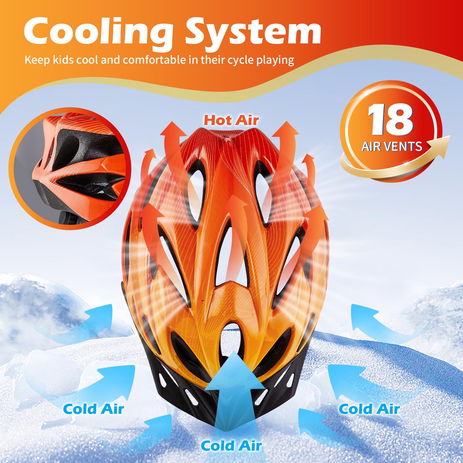 Casco de bicicleta para niños de 3 a 11 años, casco ajustable de 48 a 55 cm para bicicleta, scooter, patinaje, ciclismo, con visera