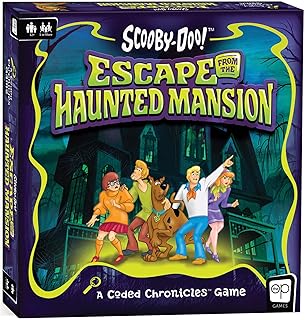 Scooby-Doo: Escape from The Haunted Mansion - A Coded Chronicles Game | Escape Room Game for Kids & Adults | Featuring Your Scooby-Doo Characters and Mysteries | Officially Licensed Escape Room Game