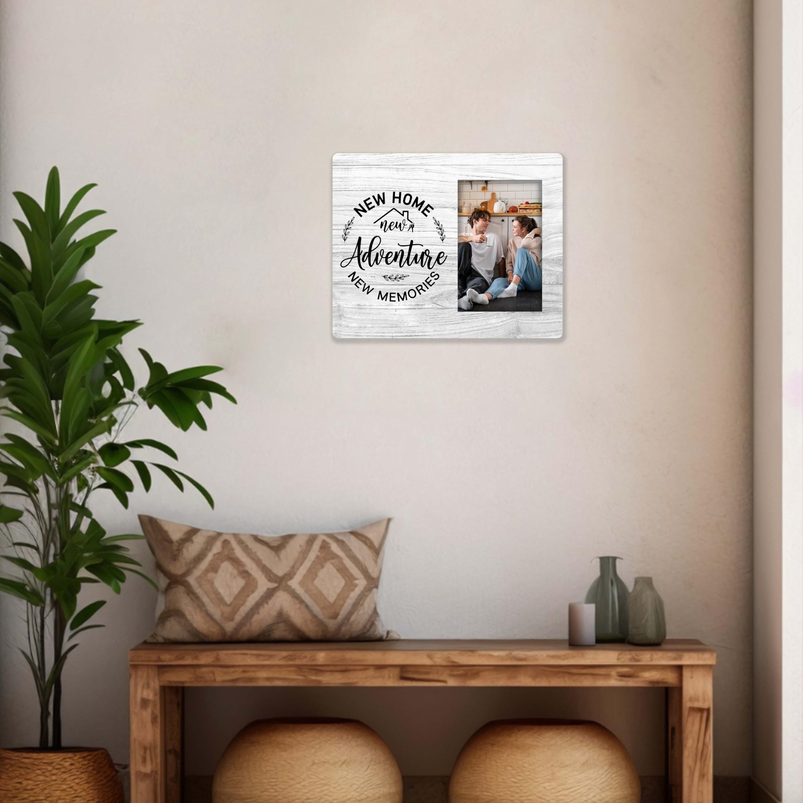 Amazon.com - ZYQFN Rustic House Warming Gift, 4x6 Picture