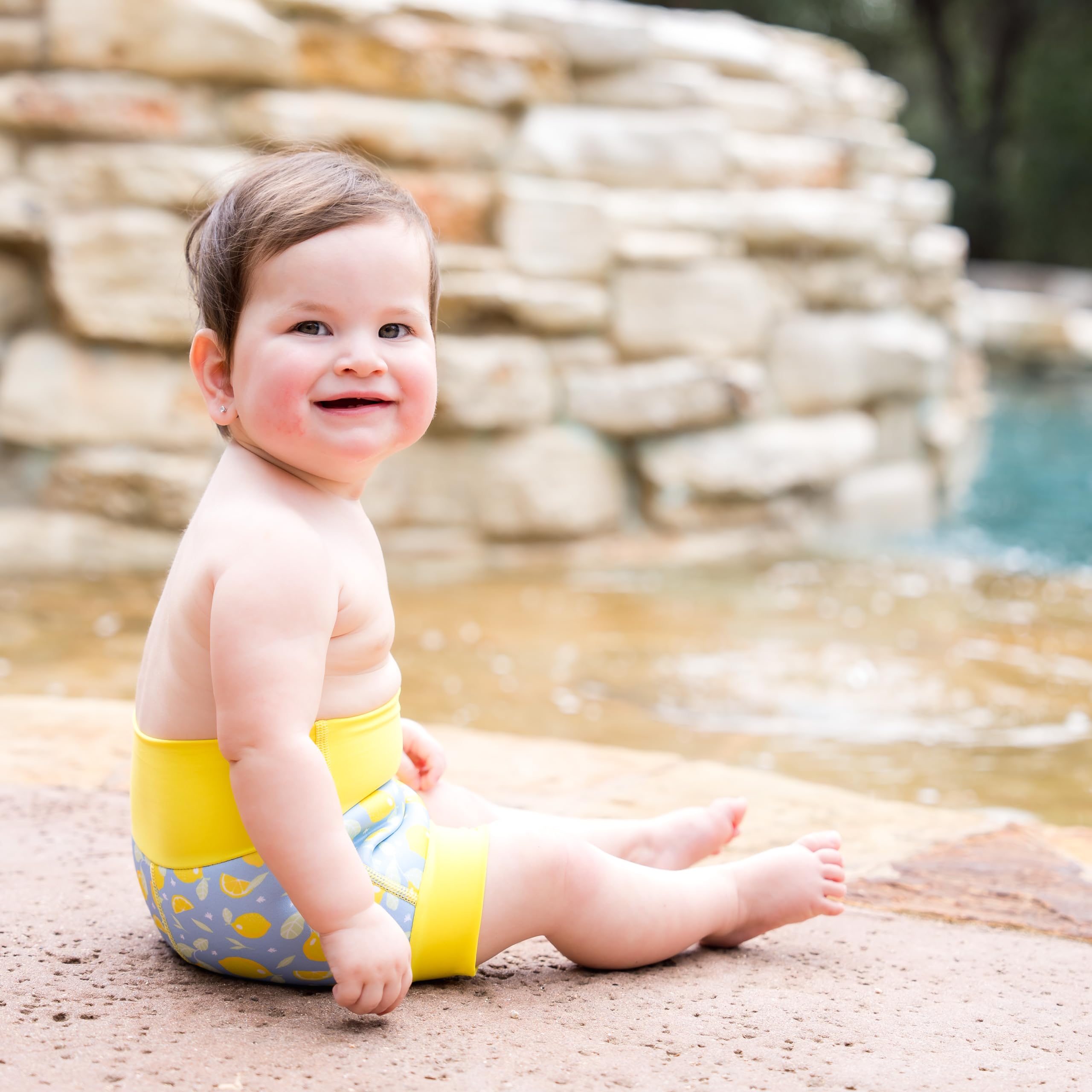 Splash About Happy Nappy, Limoni, L (6-12 Mesi)