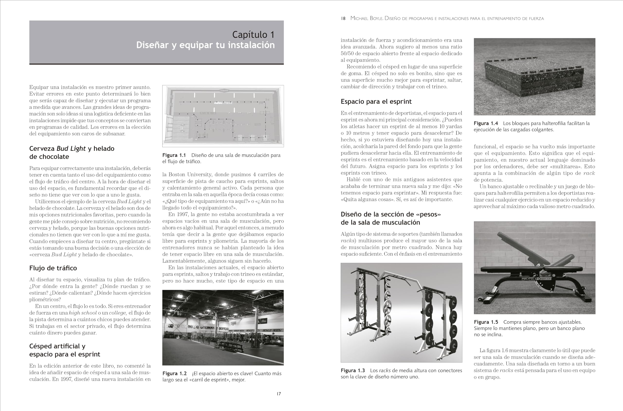 Diseño de programas e instalaciones para el entrenamiento de fuerza
