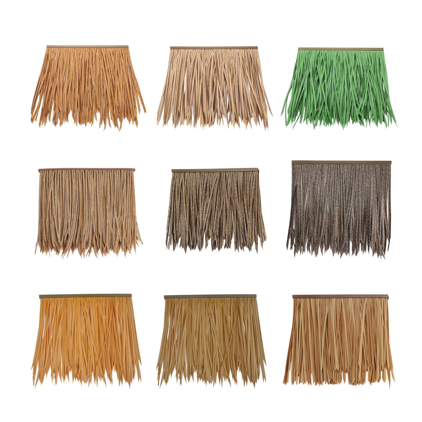 LOOM TREE Straw Roof Thatch Multifunction 50x50 Panel Palm Thatch Roll for Hut Outdoor A| Yard, Garden & Outdoor Living | Gardening Supplies | Landscaping & Garden Materials | Synthetic Grass-image-5