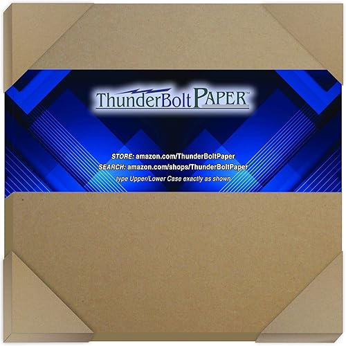 24 hojas de aglomerado marrón de 60 puntos extra gruesas de 8 x 8 pulgadas, álbum de recortes, calibre .060 x cartón pesado tan grueso como 15 hojas