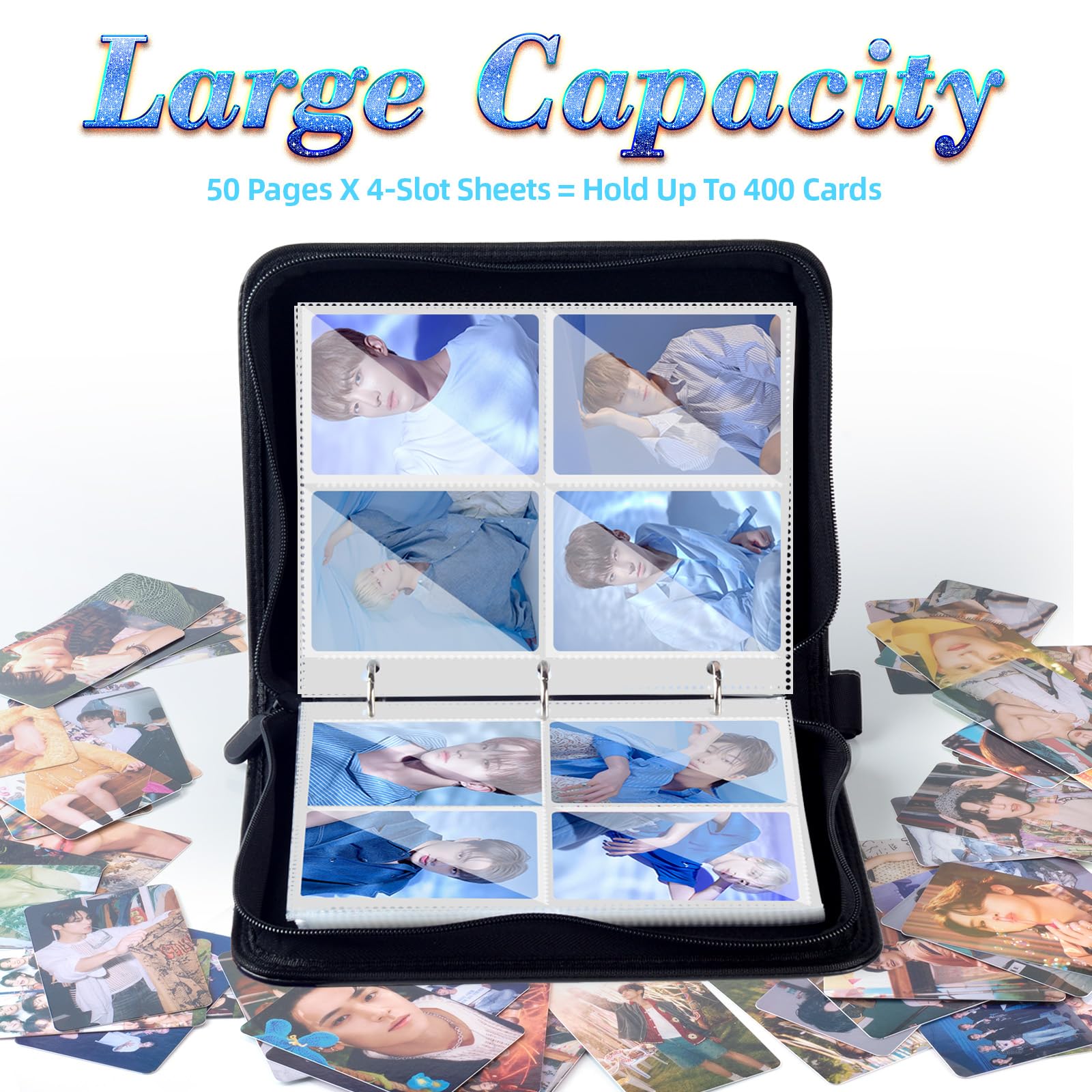 Amazon.com: Korean POP Album - Trading Photo Cards Binder, 400