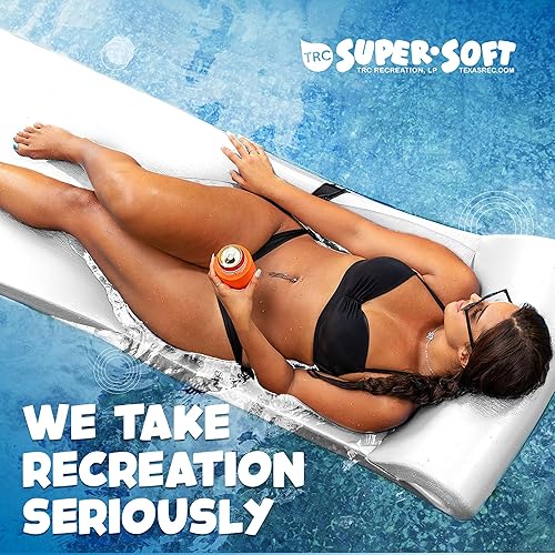 Miniatura 5 de Texas Recreation Sunsation - Flotador de espuma de 70 pulgadas para piscina, color blanco (paquete de 2)
