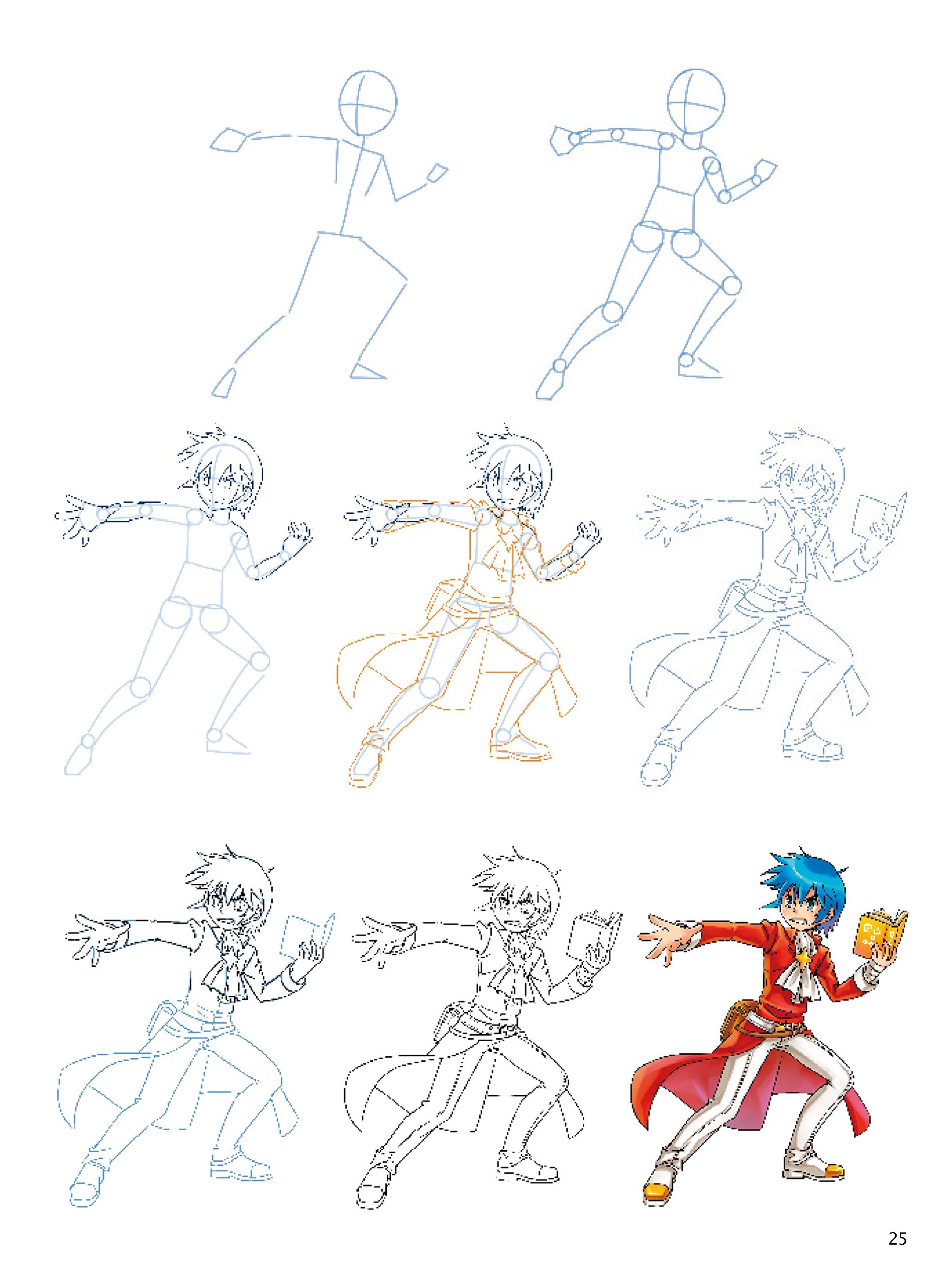 Cómo Dibujar Manga Chicos (PREPARADO PARA PINTAR)