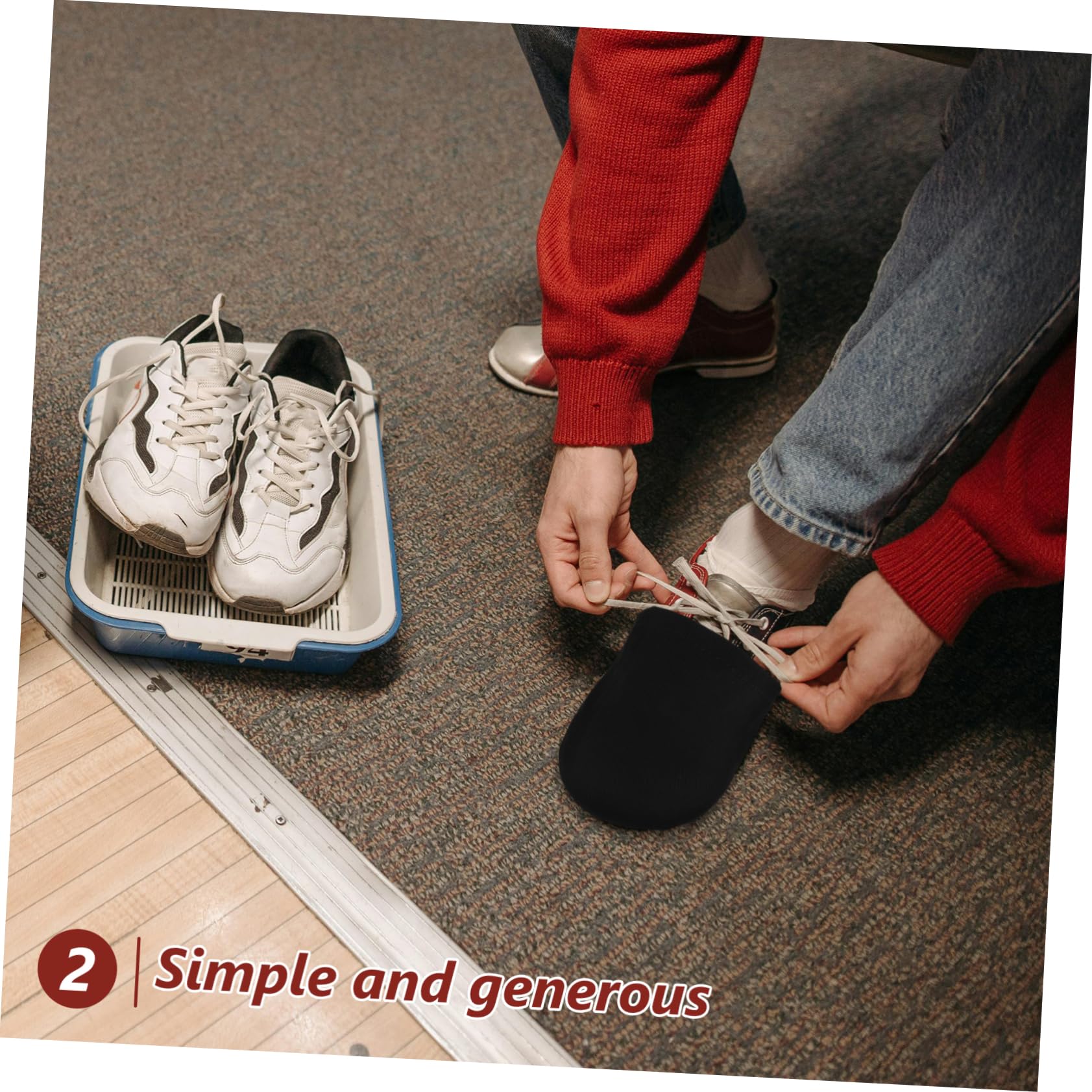 SUPVOX Couvre-Chaussures De Bowling Chaussures De Bowling Enfants Accessoires De Bowling Enfants Chaussures De Bowling Couvre Bol Couvre-Chaussures Chaussures De Bowling Curseur