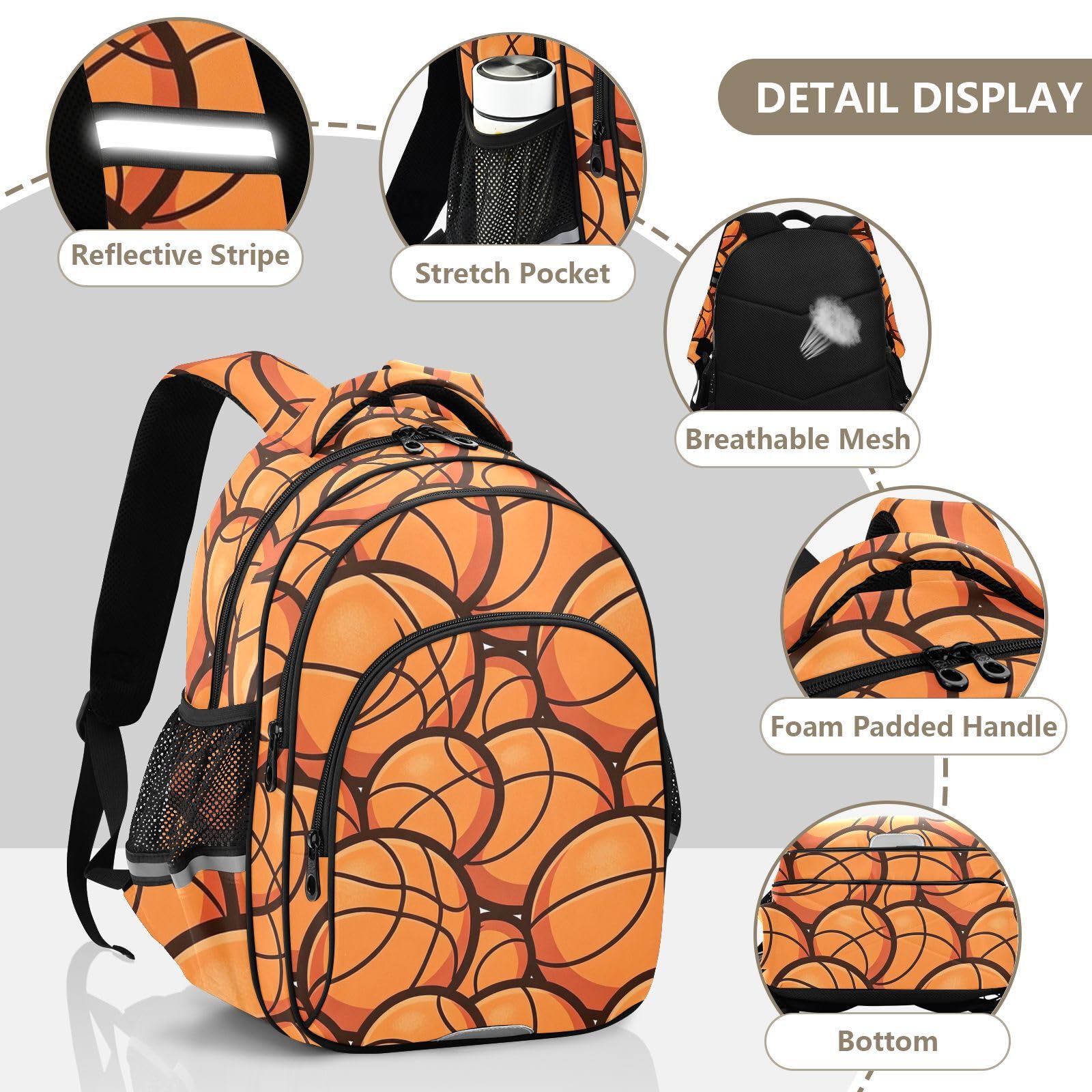 KLL Czysty design plecak dla nastolatków torba do przedszkola dzieci podróżne plecaki do koszykówki