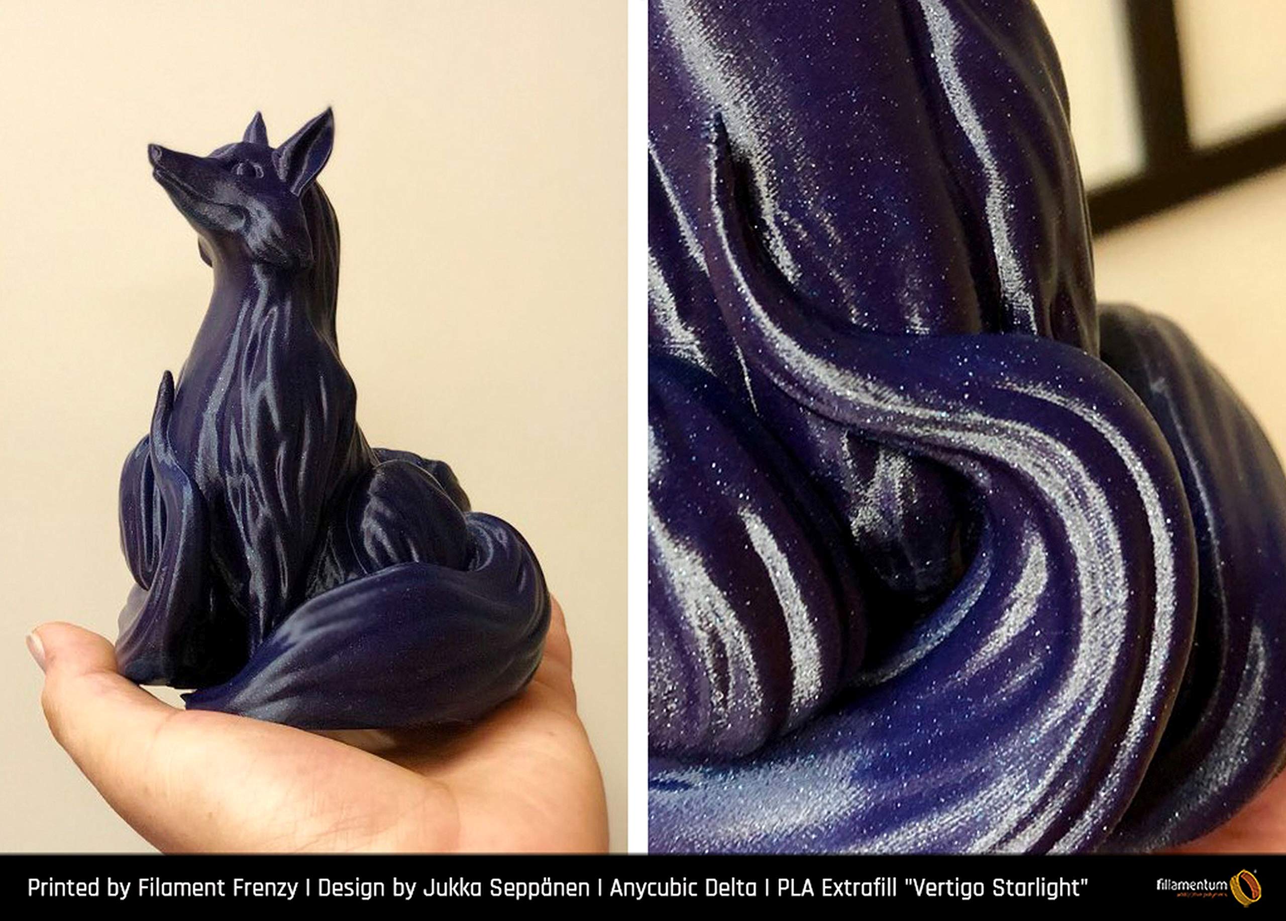 PLA Fillamentum Vertigo Starlight - Bobina 750g, 1.75mm