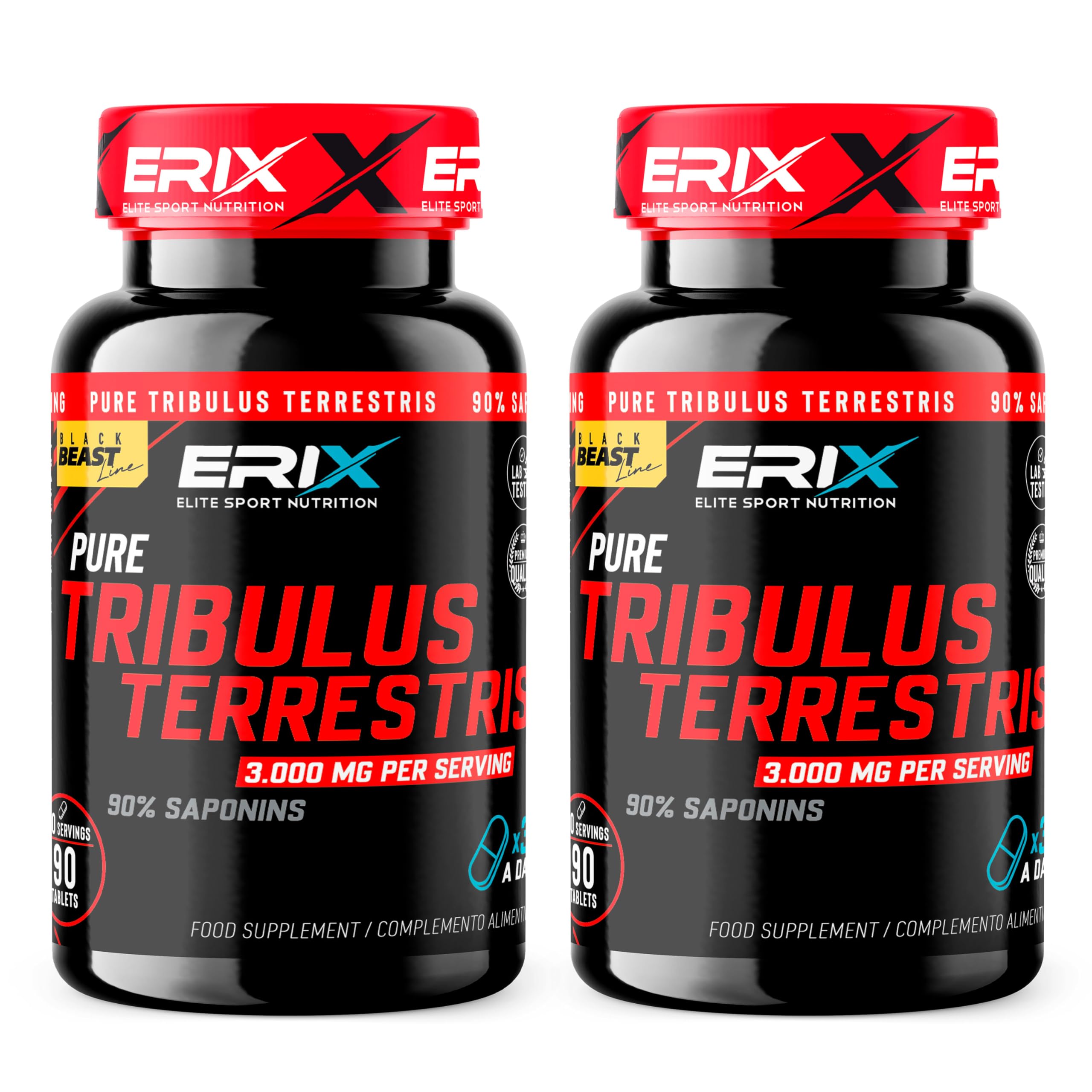 ERIX Nutrición Pack de 2 Tribulus Terrestris