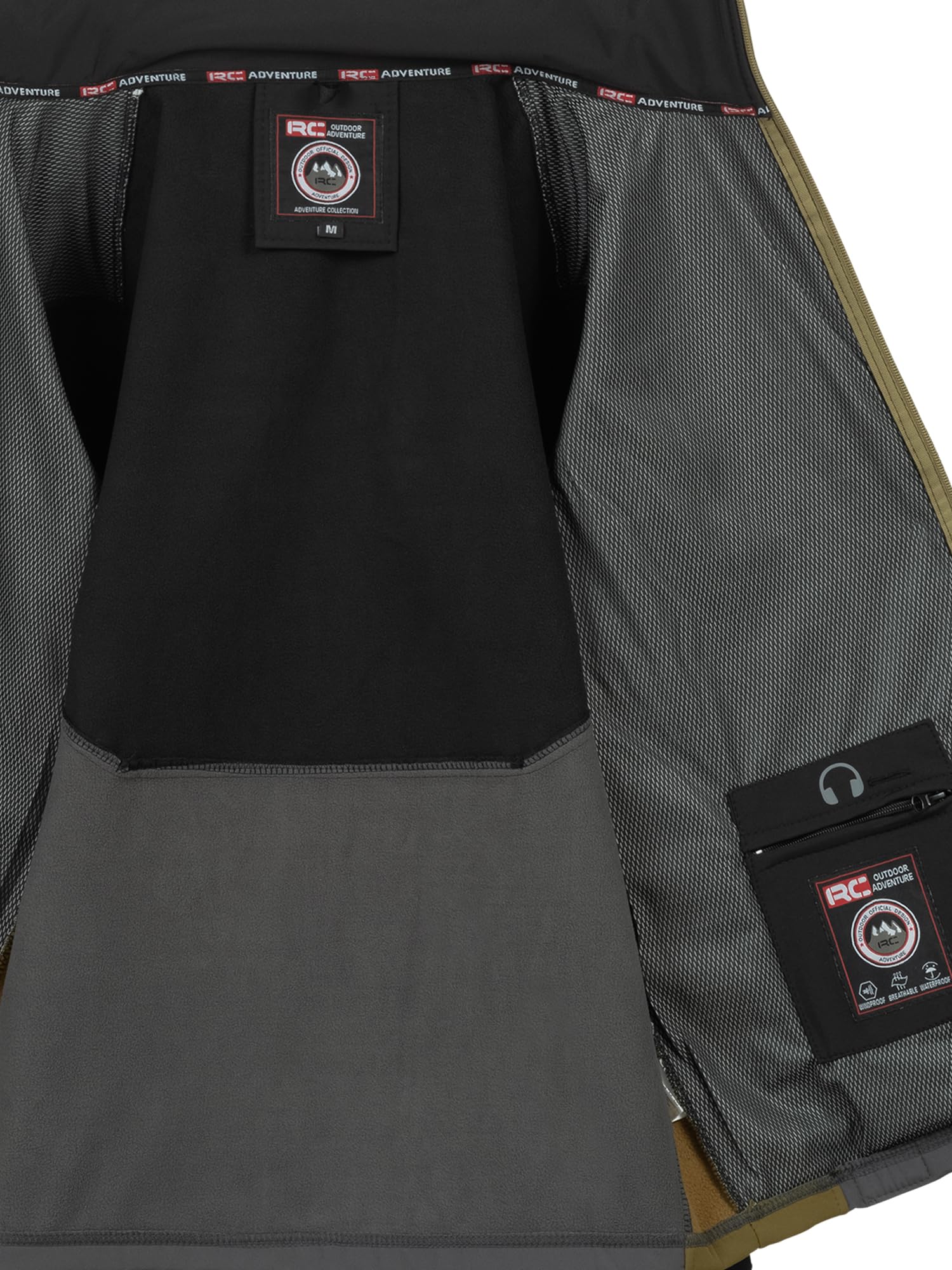 Rock Creek Giacca softshell da uomo Outdoor H-344