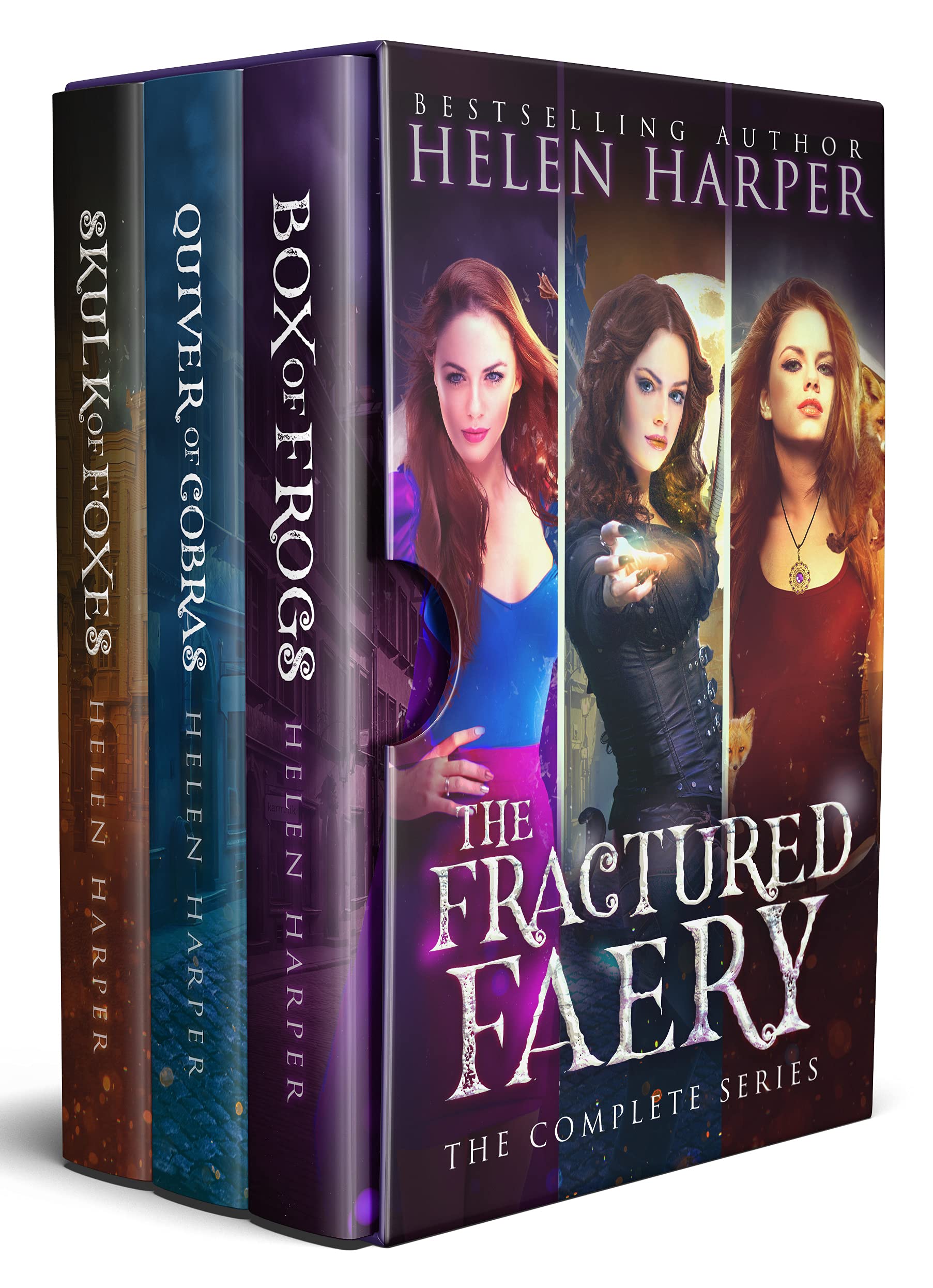 Book cover for The Fractured Faery: The Complete Series
