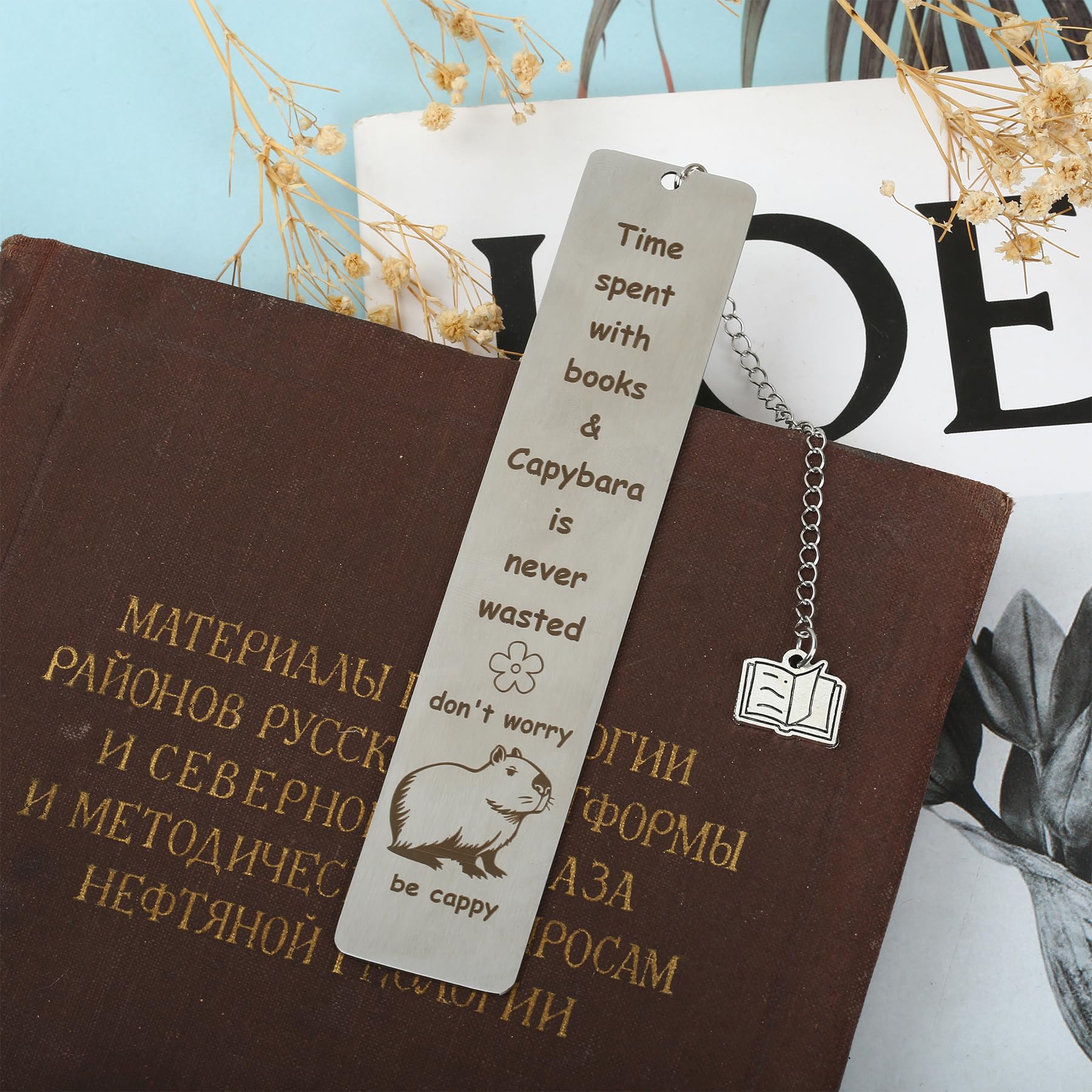 Wasise capybara stuff, Capybara Bookmark - Image 4