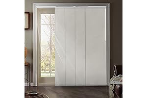 CHICOLOGY Blinds for Sliding Doors , Temporary Wall , Closet Curtain ,...