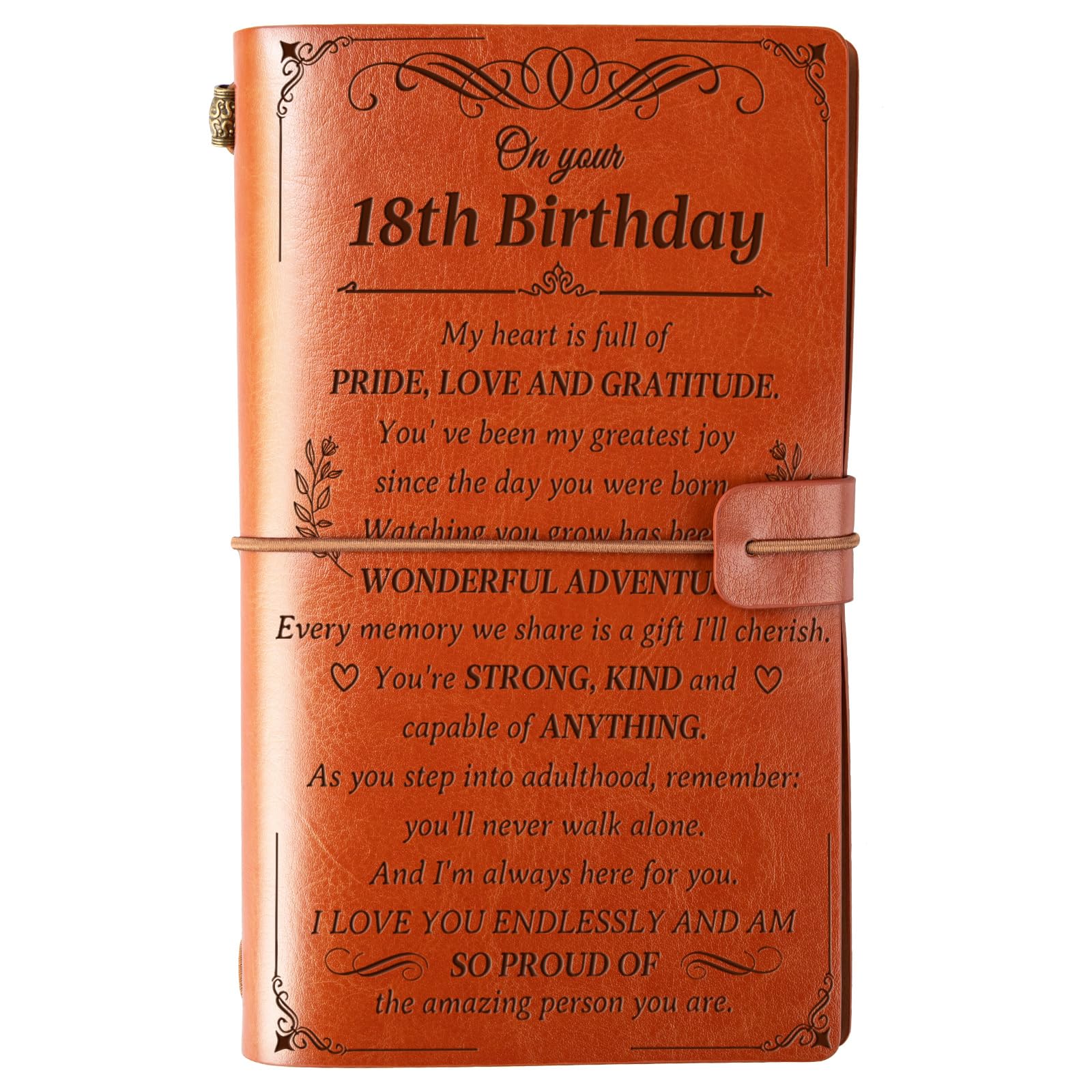 Welsky 18th Birthday Gifts for Girls Boys Jounal, Girls 18th Birthday Gifts
