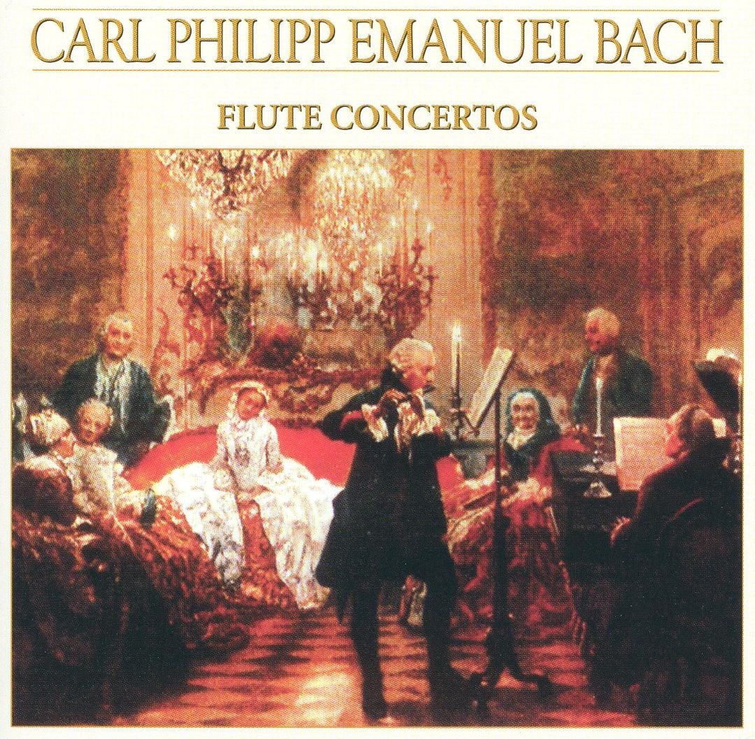 1-CD C.P.E. BACH - FLUTE CONCERTOS - MACHIKO TAKAHASHI - CONCERTGEBOUW CHAMBER ORCHESTRA / ROLAND KIEFT (DISC IS EXCELLENT, 1 SMALL NOTATION ON THE BACKSIDE OF THE BOOKLET) [Audio CD] Machiko Takahashi (flute); Carl Philipp Emanuel Bach; Roland Kieft and Concertgebouw Chamber Orchestra