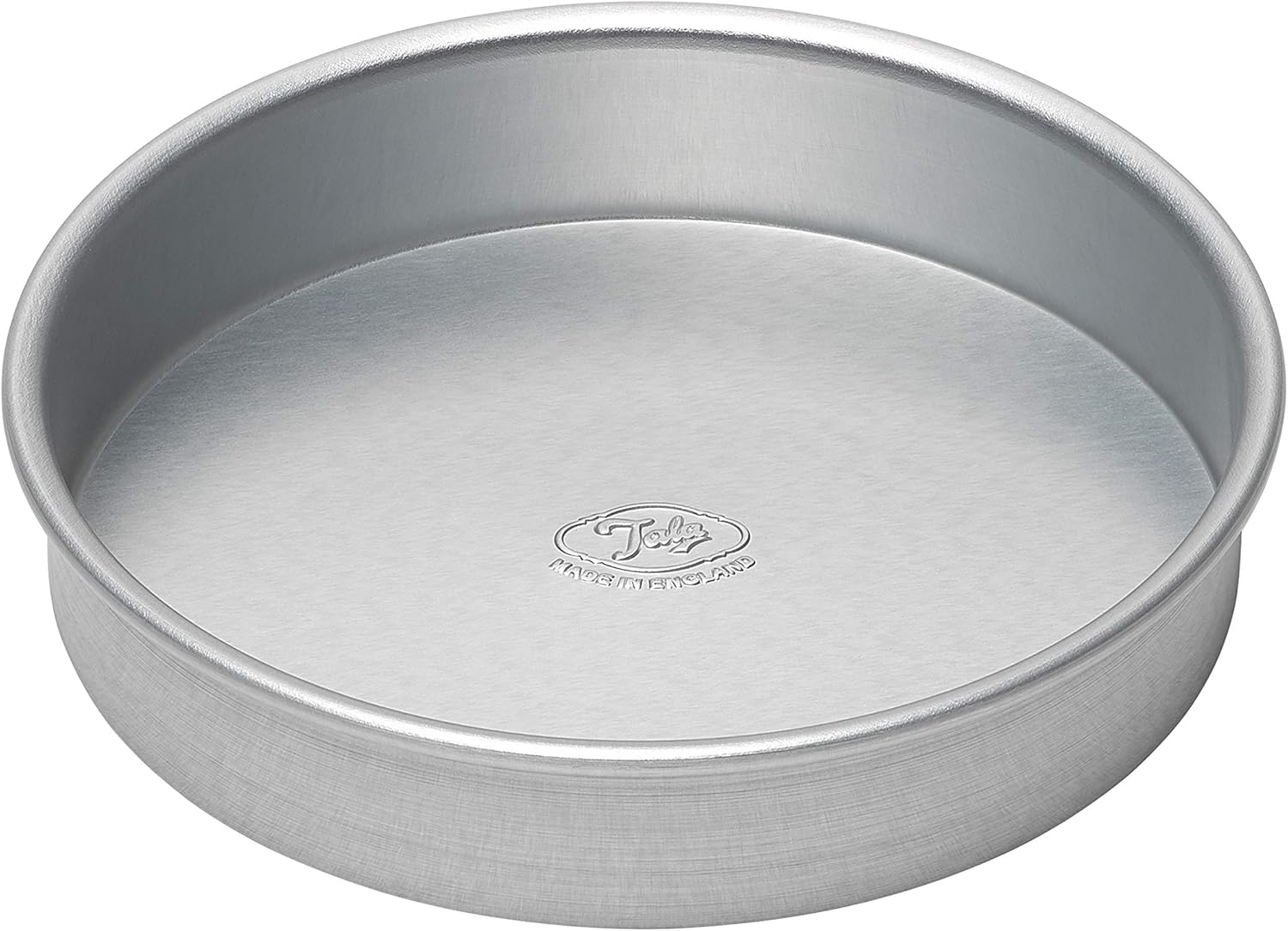 Tala Performance Silver Anodised 18cm / 7" Sandwich Tin, Loose Base Cake Pan, Robust Aluminium, Made in England, Superior Even Heat Distribution, Easy Release, Fridge and Freezer Safe