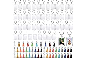 Elegant Yaomiao Acrylic Photo Frame Keychains for Personalized Keepsakes