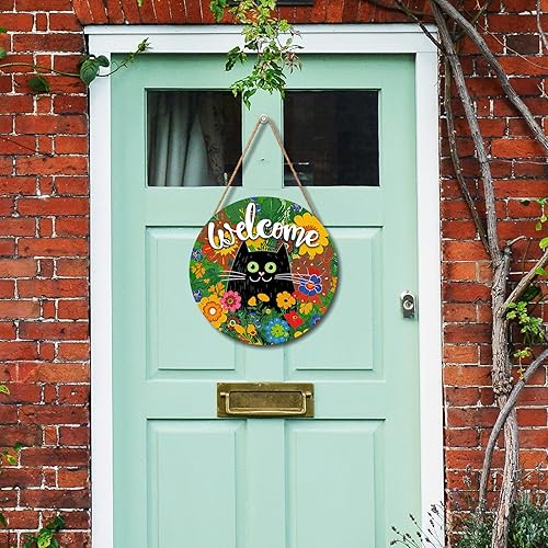 Miniatura 287 de Cartel divertido de No Soliciting para casa de 12 x 12 pulgadas, letreros de madera para puerta delantera, rústico, no solicitar, decoración Sin