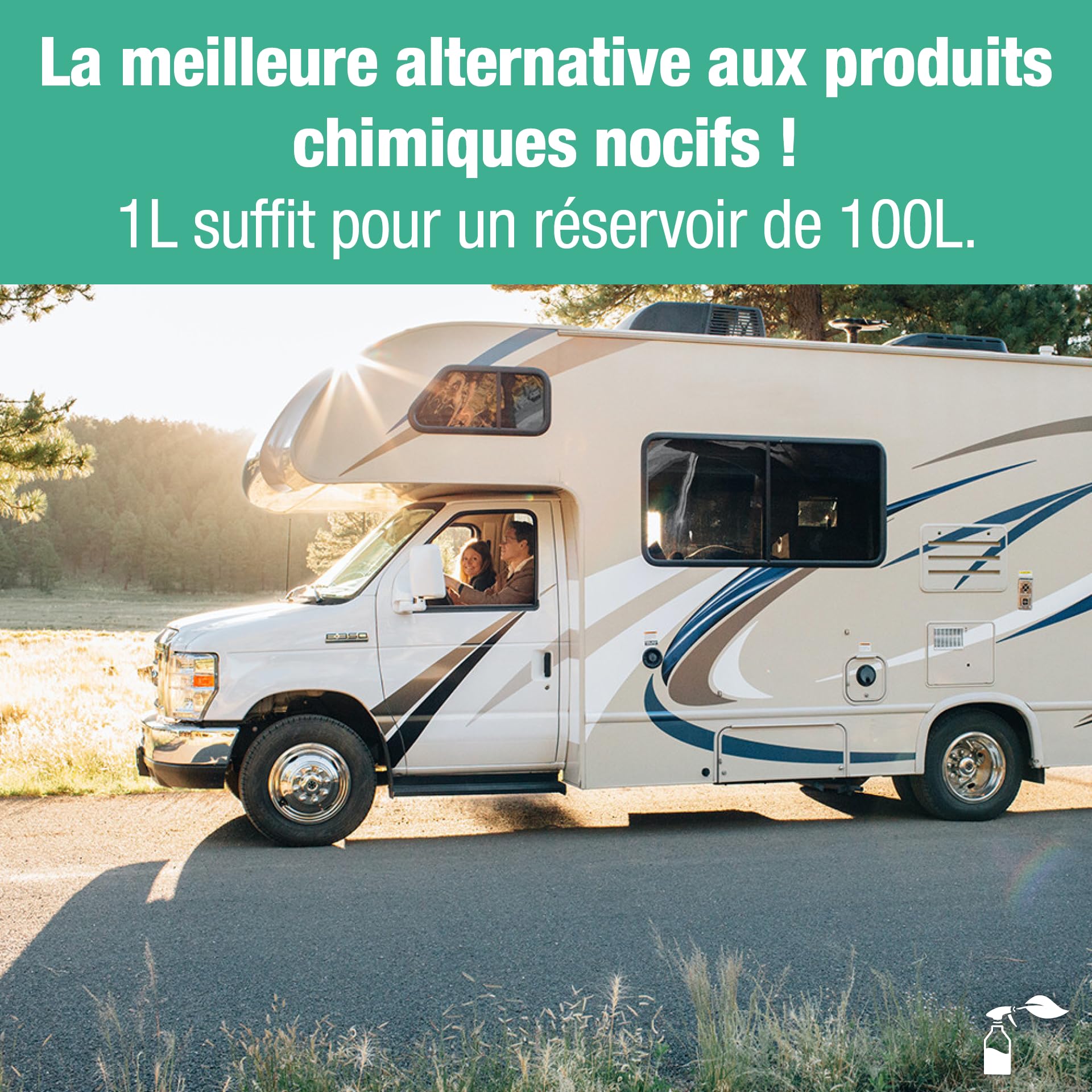 bio-chem - Nettoyant pour réservoir d'eau Douce 5L - Entretien des réservoirs de Caravane et Camping Car - Contient de l'acide citrique Naturel - Produits et Accessoires véhicules de Camping