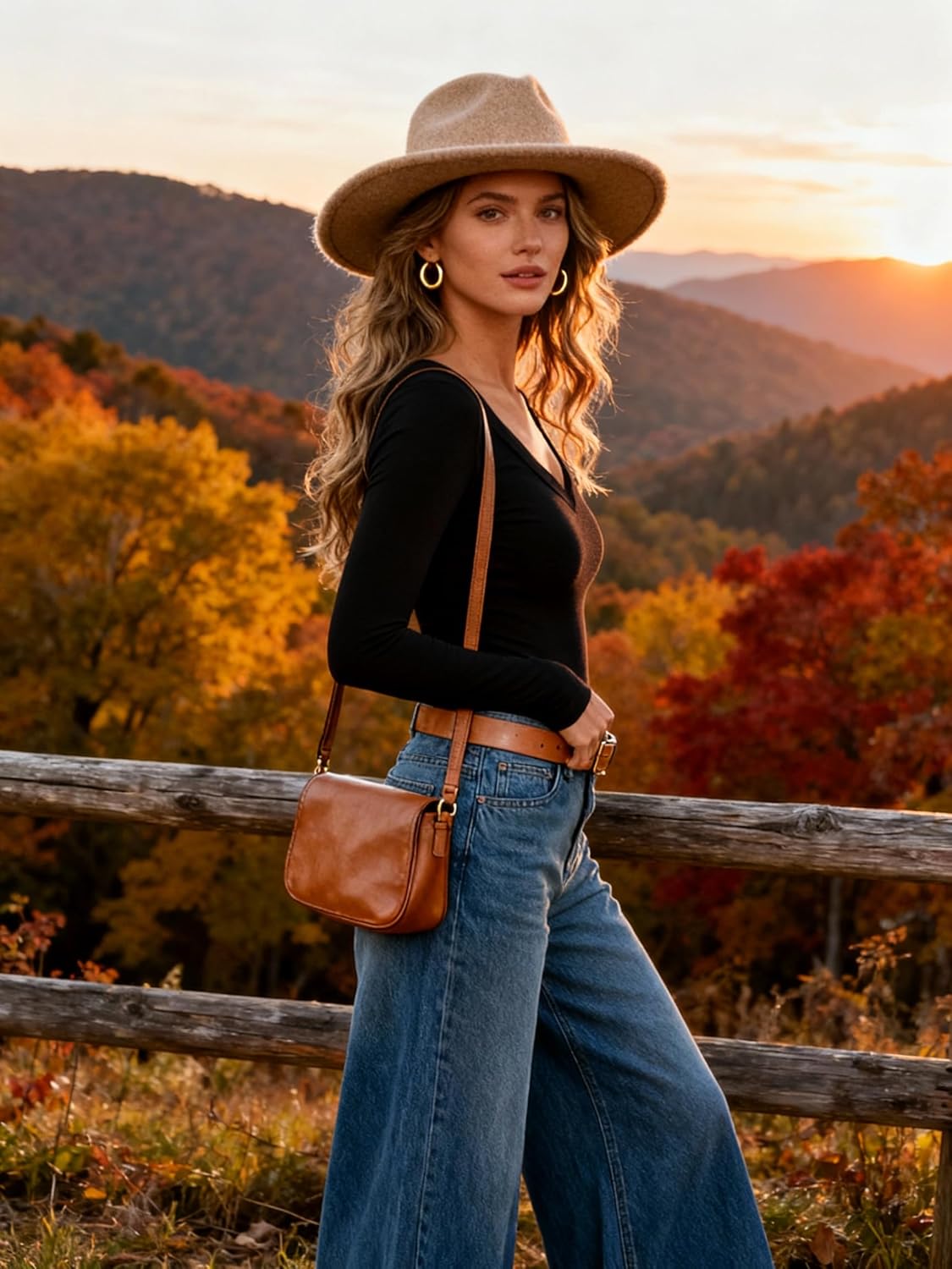 Ekouaer 3 Pack Long Sleeve Shirts for Women Deep V Neck Basic Thermal Tops Base Layer Undershirts XS-XXL - Image 2