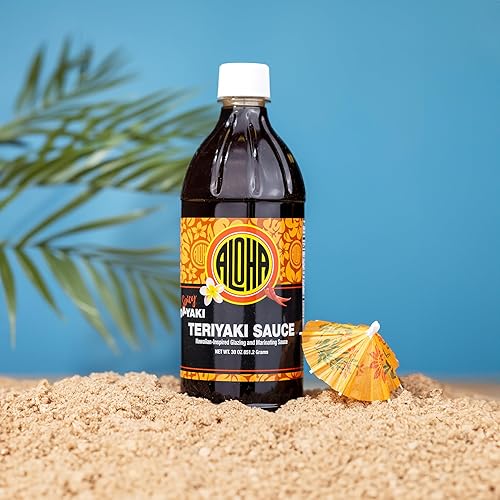 Miniatura 4 de Aloha Shoyu - Salsa picante Da Yaki - Calor dulce para adobo o glaseado - Hecho en Hawái - Botella de 30 onzas