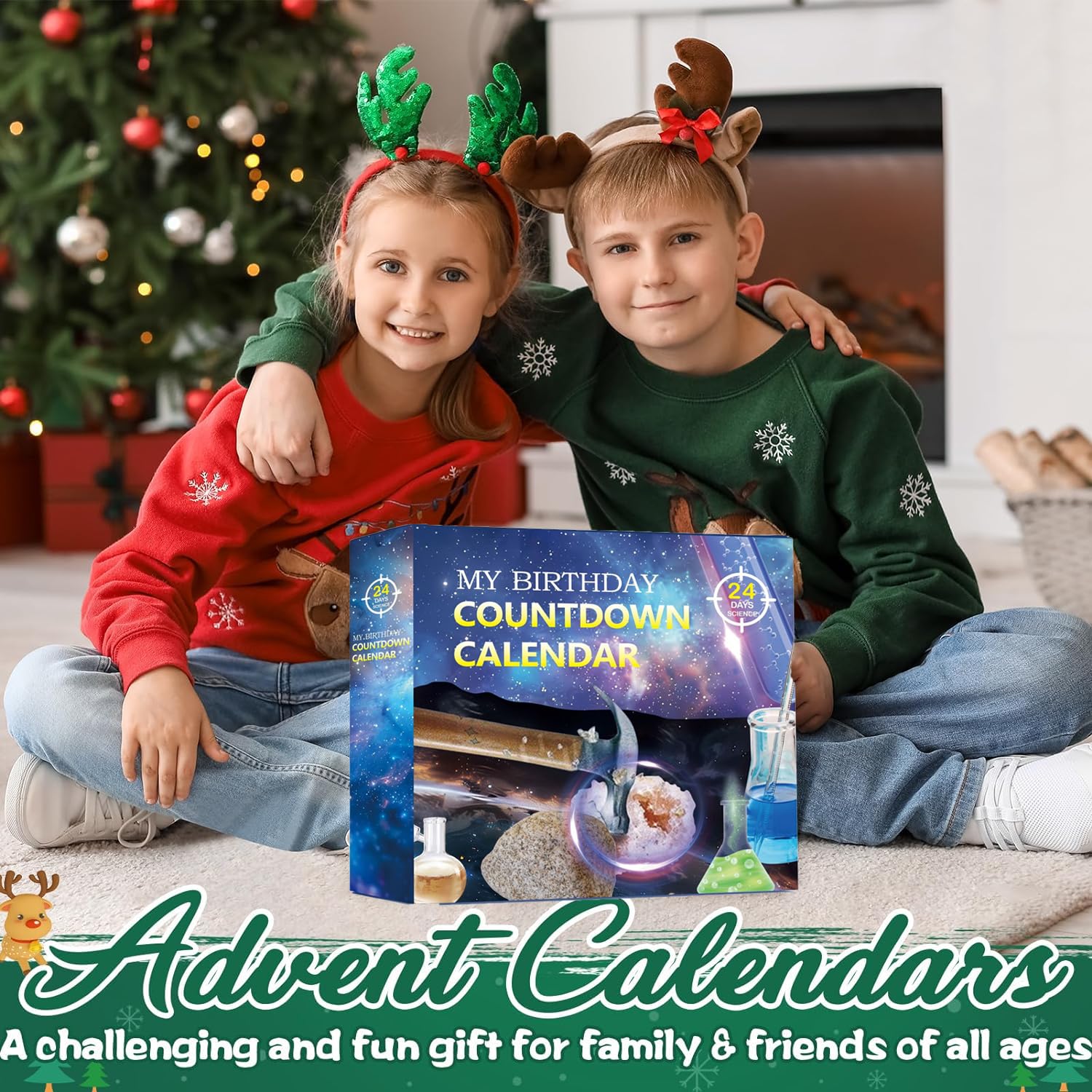 Adventskalender 2025: Wissenschaftliche Experimente für Kinder ab 8 Jahren – Countdown bis Weihnachten