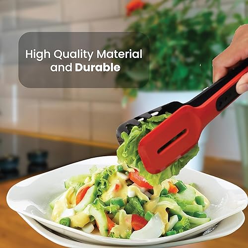 Miniatura 9 de Espátula de silicona 8 en 1 para utensilios de cocina, espátula antiadherente resistente al calor, espátula ranurada, servidor, cortadora,