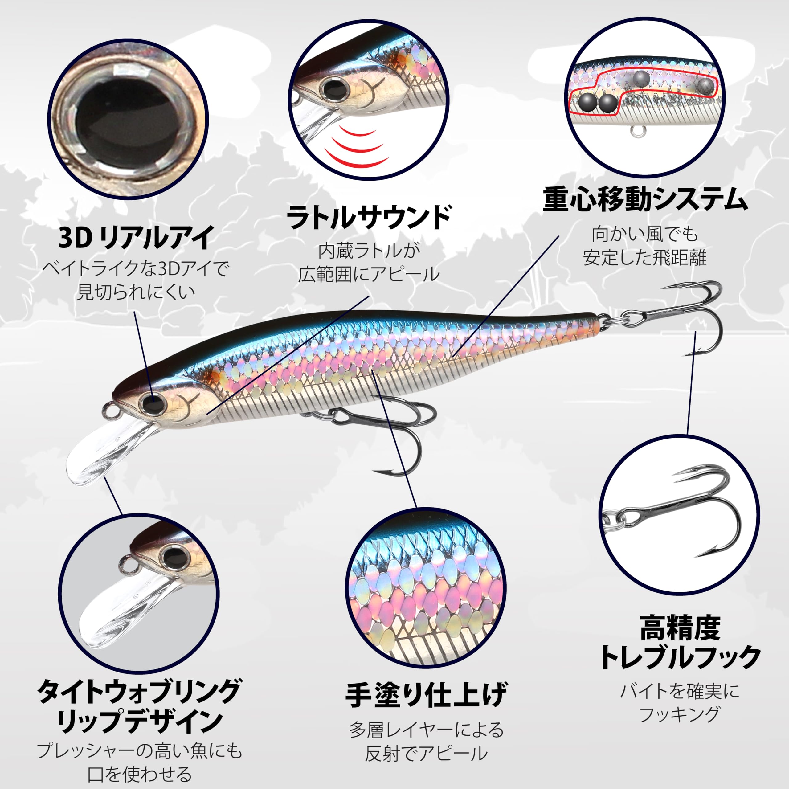 Amazon.co.jp: ラッキークラフト(LUCKY CRAFT)ライトニングポインター