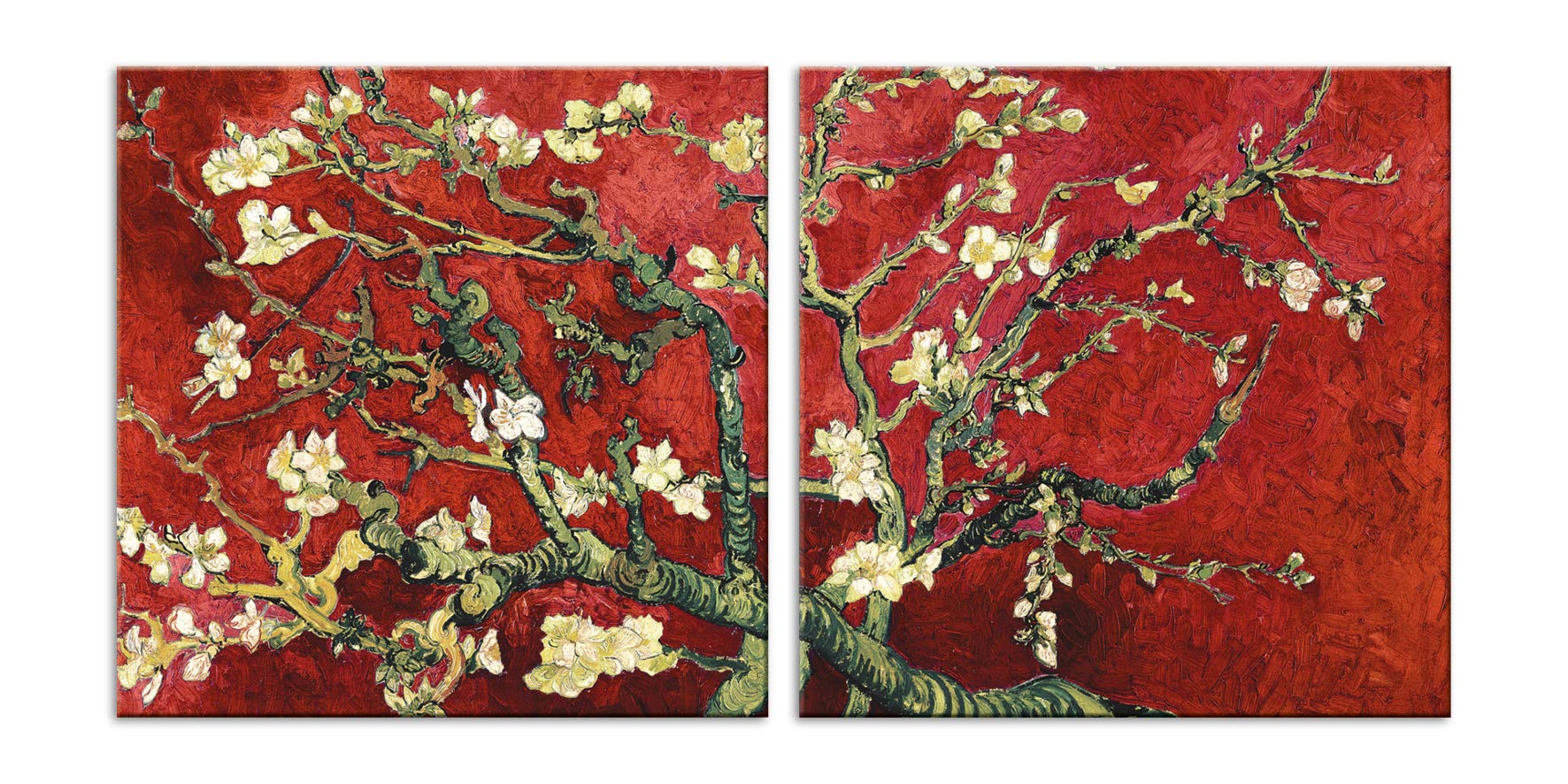 Quadro XXL Mandorlo In Fiore - Vincent Van Gogh cm. 100x150 (6 x) | Leroy Merlin