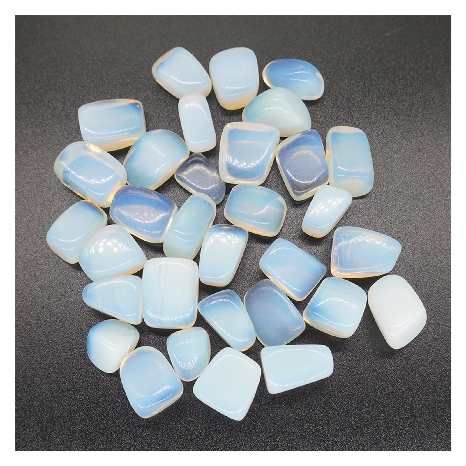 aquarium dekosteine steine Kristallexemplar-Material, Reiki-Trommelstein, Naturstein, Aquarium-Dekoration, Edelstein for Schmuckherstellung, Handwerk(500g)