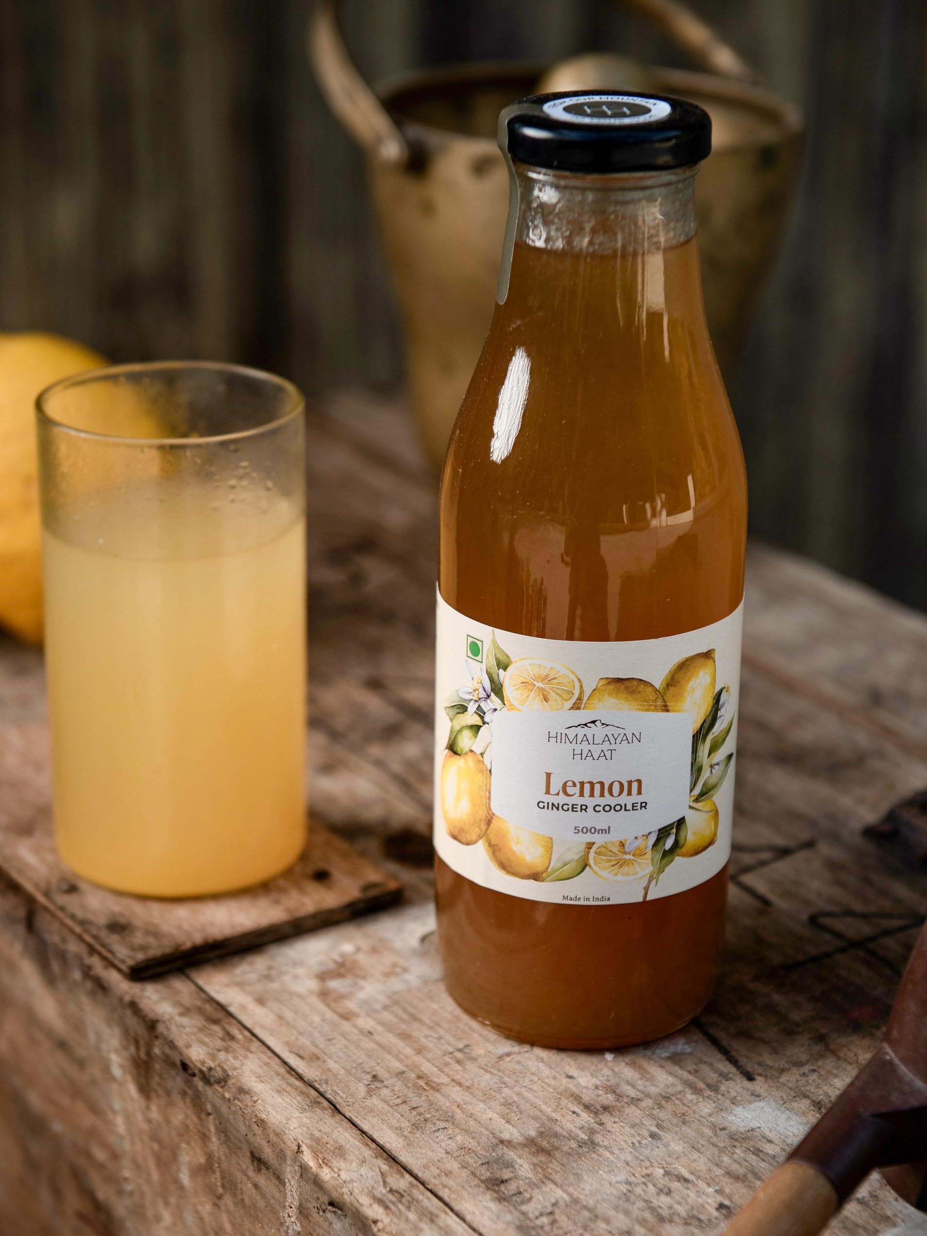 See full amazon price history chart for HimalayanHaat Lemon Ginger Cooler | Handmade Juice Concentrate | 100% Natural & Healthy | Farm-Fresh Ingredients | Made With Khand | No Preservatives Or Artificial Ingredients | 500Ml HimalayanHaat Lemon Ginger Cooler | Handmade Juice Concentrate | 100% Natural & Healthy | Farm-Fresh Ingredients | Made With Khand | No Preservatives Or Artificial Ingredients | 500Ml (B0CPY9XMWN) Amazon Price History, Amazon Price Tracker