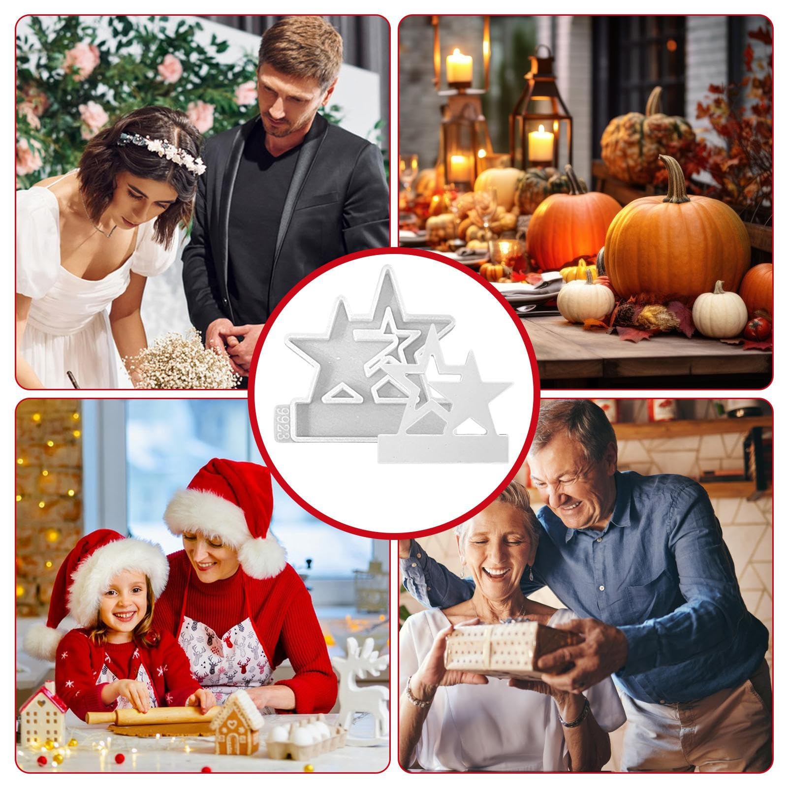 Moule Silicone Bougie Bougeoir En Ciment Moule En Résine Resine Epoxy