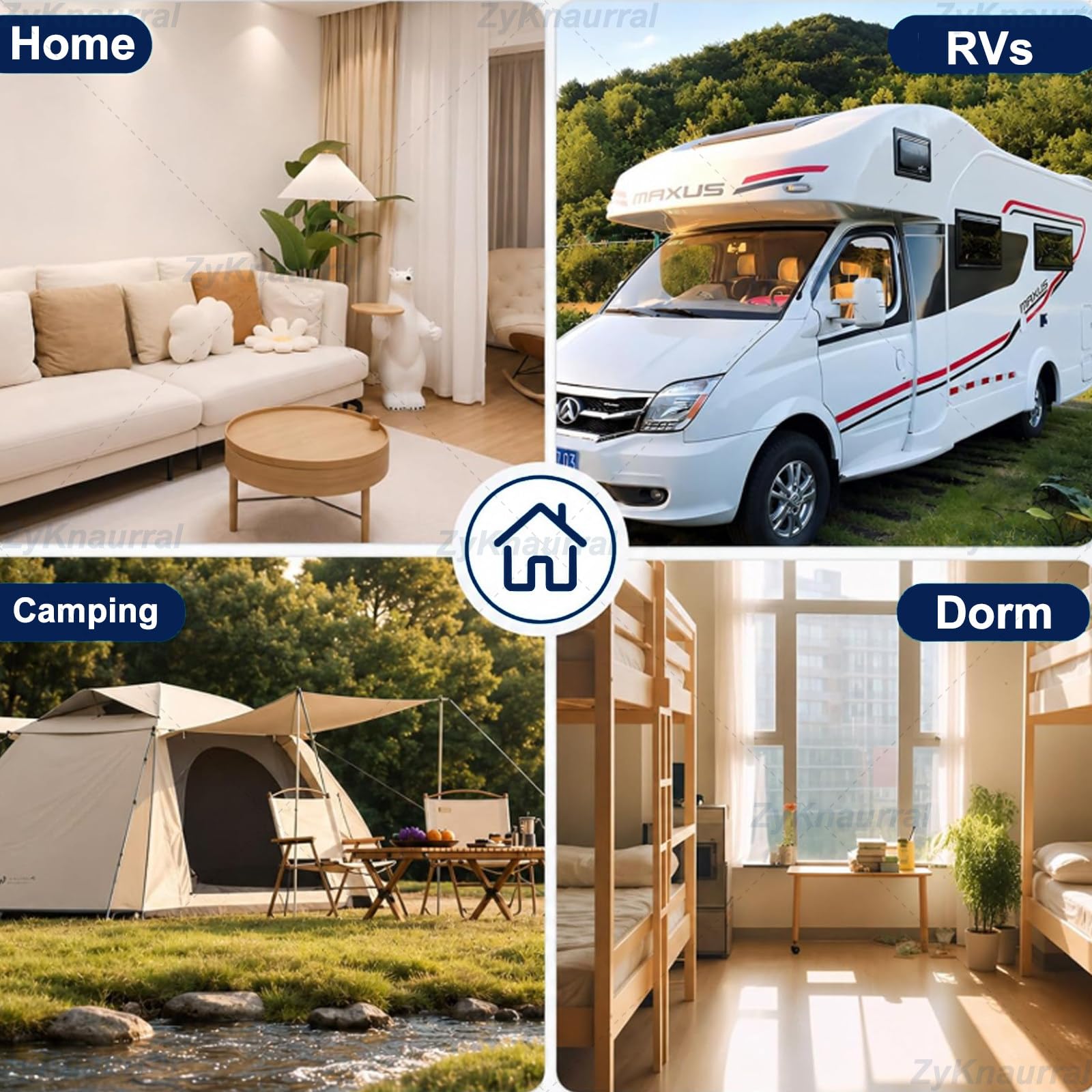 Combinado De Deshumidificador Y Aire Acondicionado Para Habitaciones Hasta 3-5 M², Unidad Aire Acondicionado Portátil, Mini Ventilador Móvil Silencioso Para El Dormitorio, Viviendas Alquiler