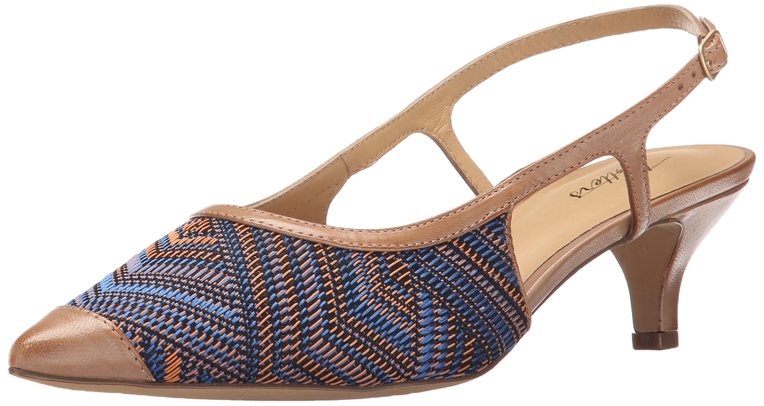 Trotters Women's Kimberly, Mustard/Navy, 6 N US