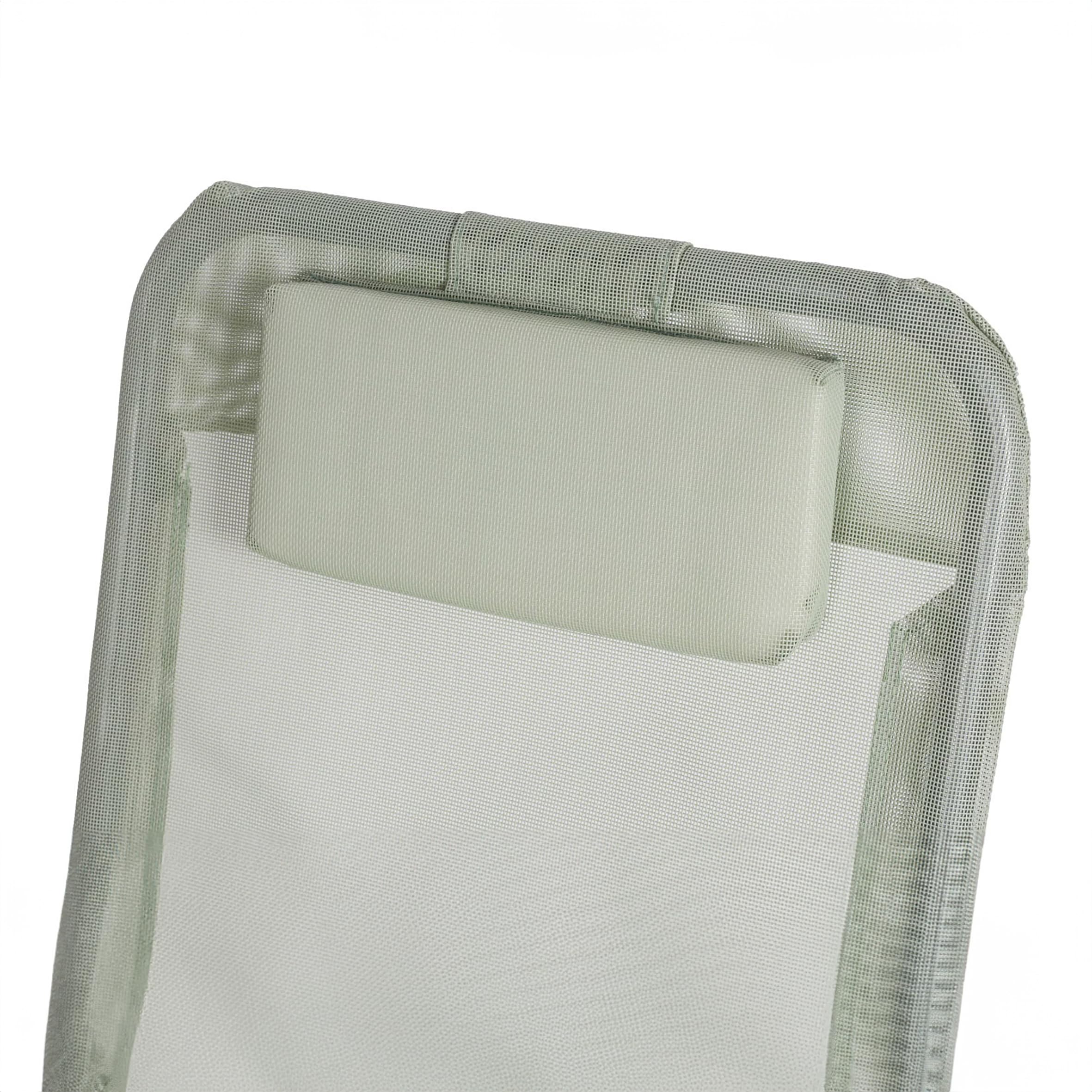 Spetebo Fauteuil médical grande taille, avec coussin vert