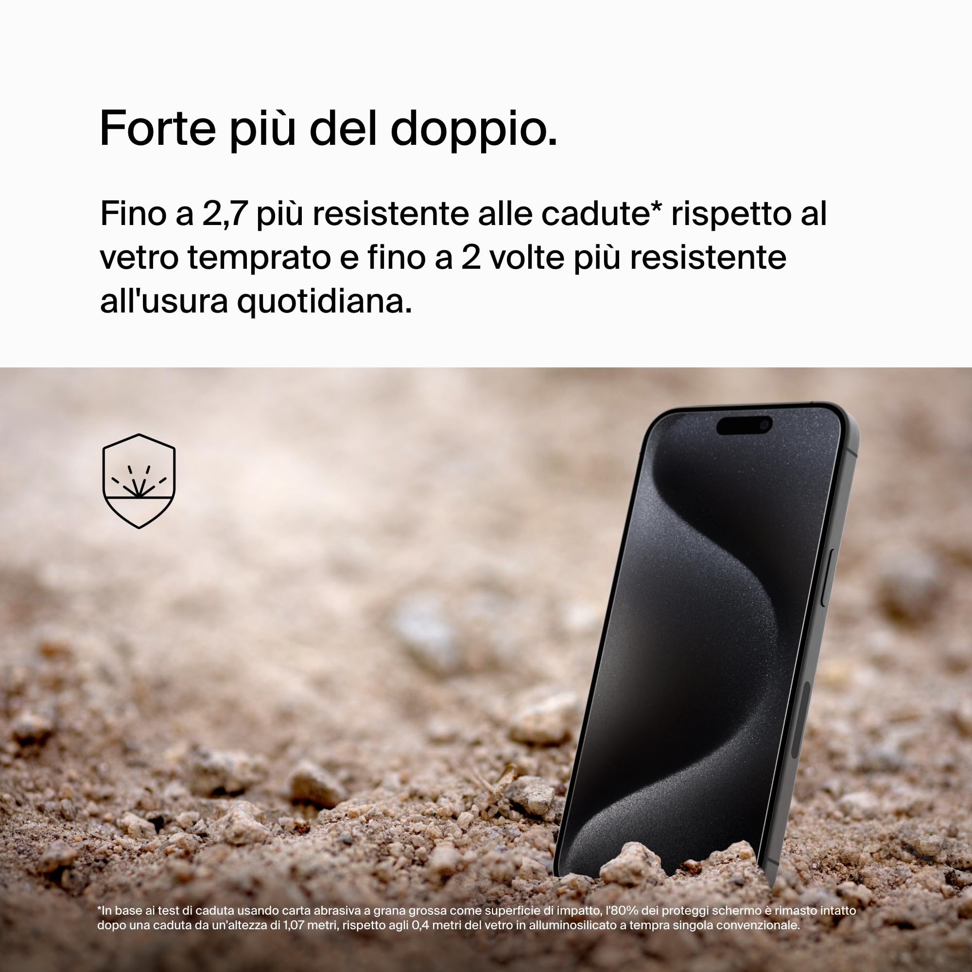 Belkin Proteggi Schermo In Vetro Temperato Antimicrobico Per IPhone 12 Pro Max - 4