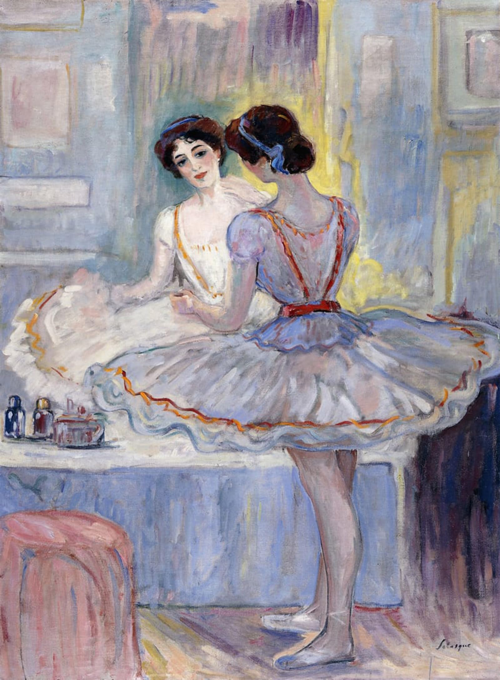 Toile impression Henri Lebasque pour une atmosphère douce et poétique - 5