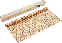 Vista 4 de SUPERBEE - Rollo de cera de abeja, reutilizable para alimentos, rollos de envoltura, papel de abejas reutilizable para envolver verduras y queso