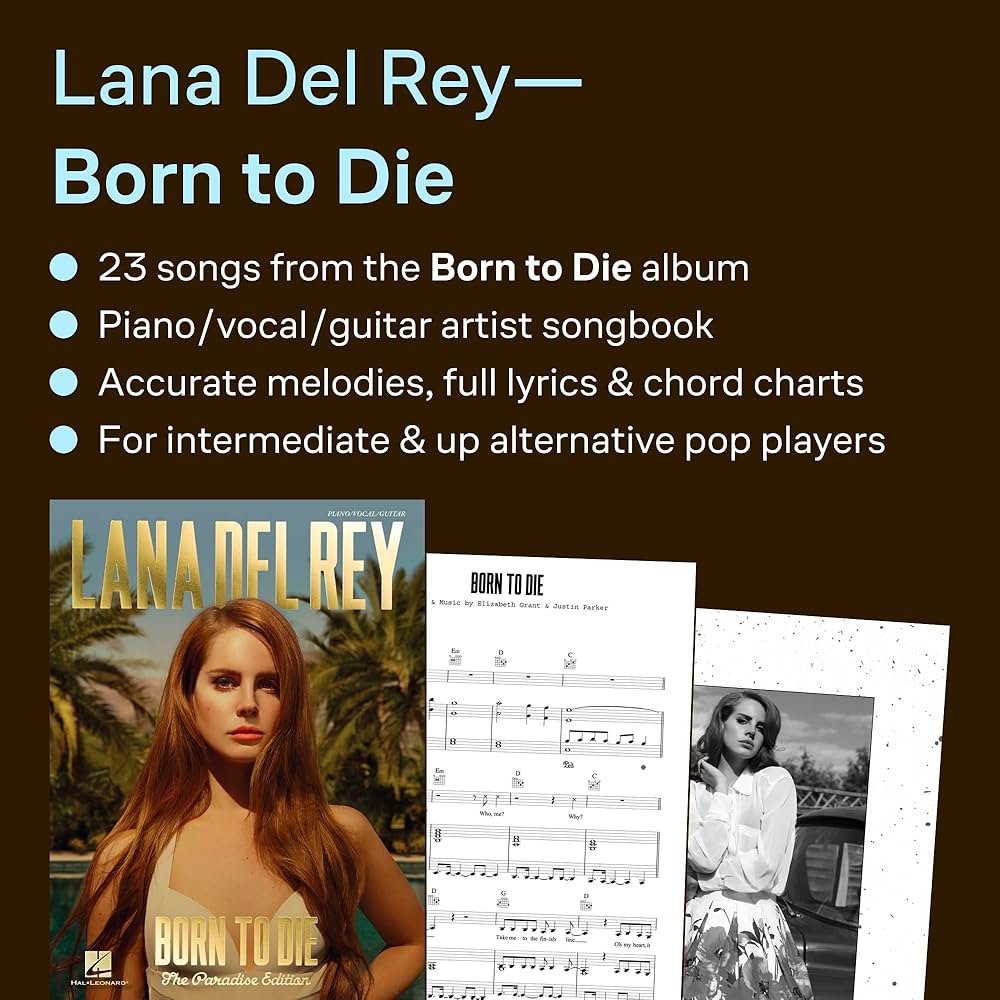 Amazon | Born to Die: The Paradise Edition: Piano/Vocal/guitar Amazon | Born to Die: The Paradise Edition: Piano/Vocal/guitar
