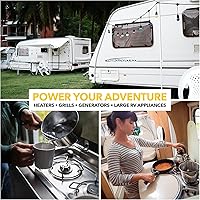 Vista 4 de Nuevo regulador de gas LP/propano para autocaravana Fairview RV Camper – GR-630B salida de alta presión de 30 PSI, entrada/salida de 1/4″ FPT